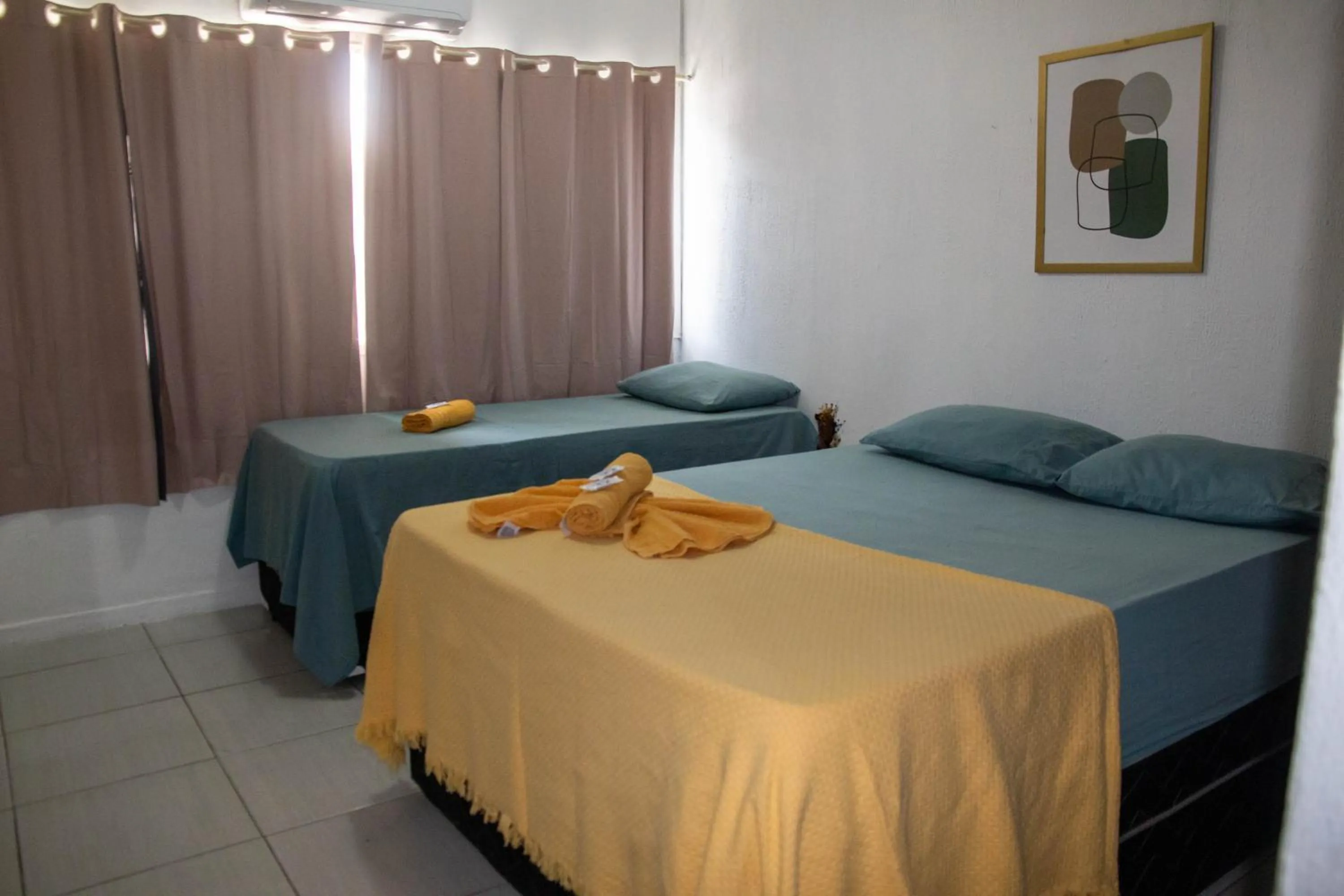 Bed in Casa da Esquina Pousada