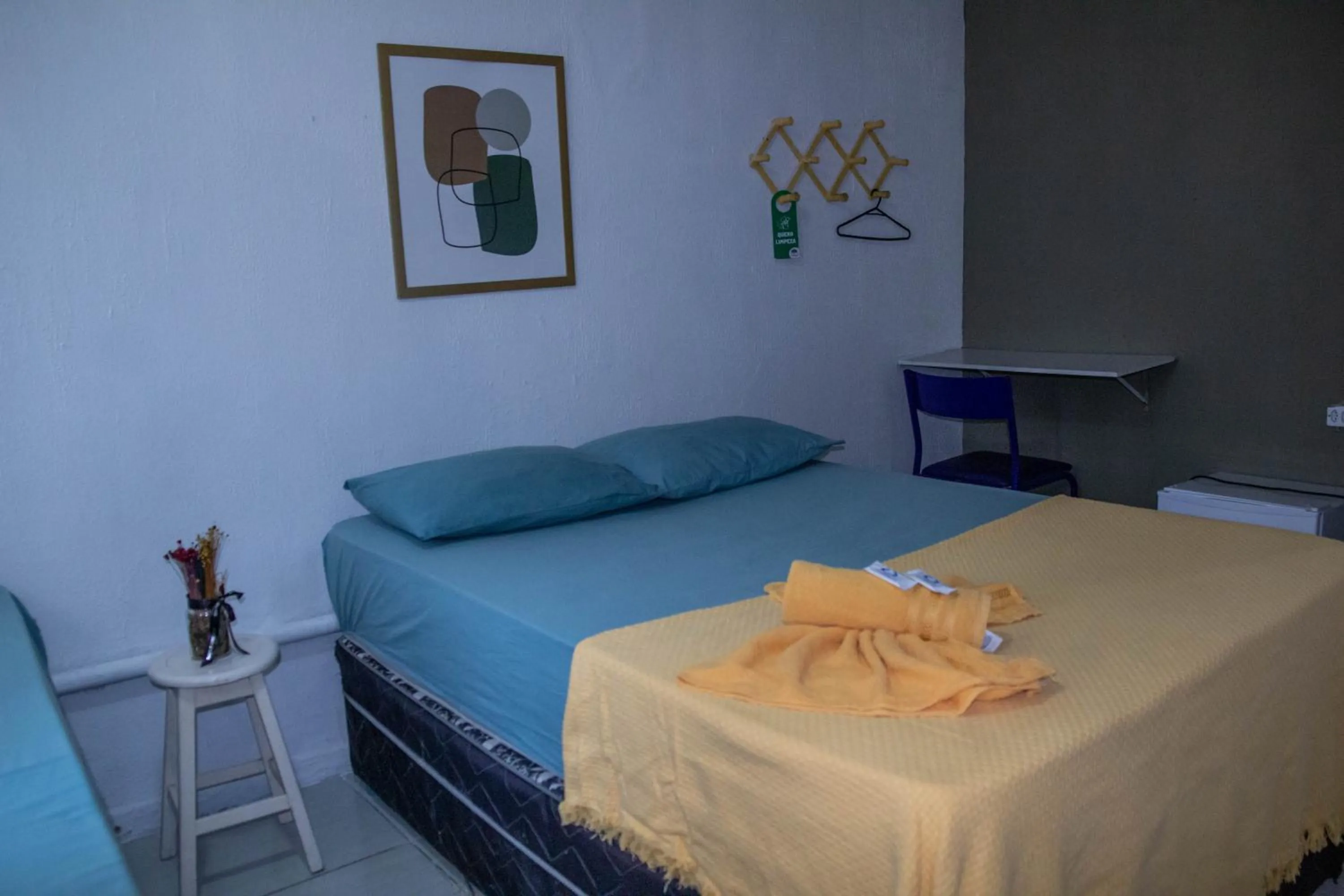 Bed in Casa da Esquina Pousada