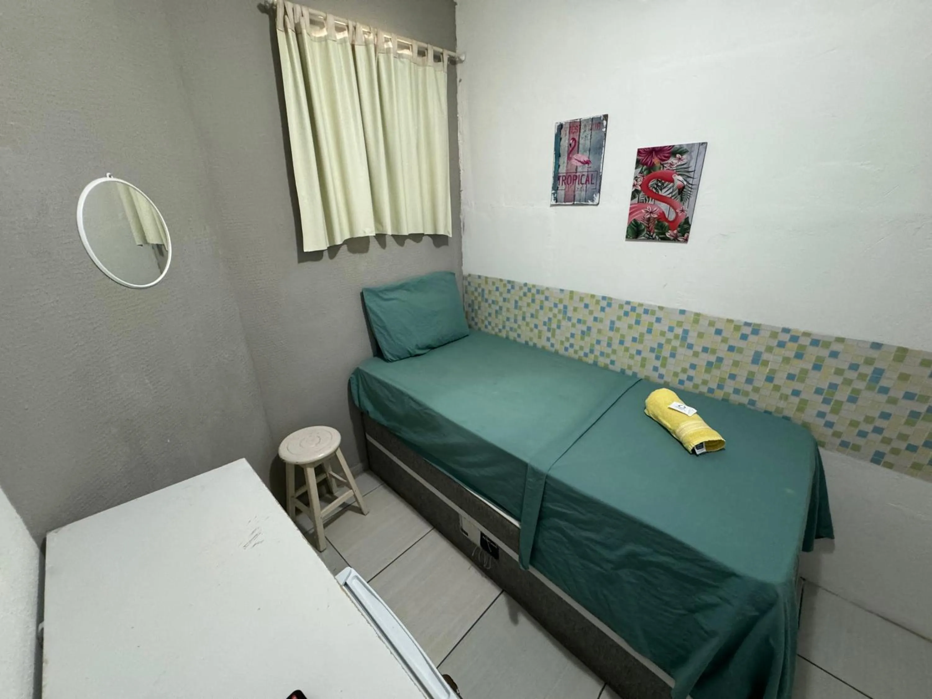 Bed in Casa da Esquina Pousada