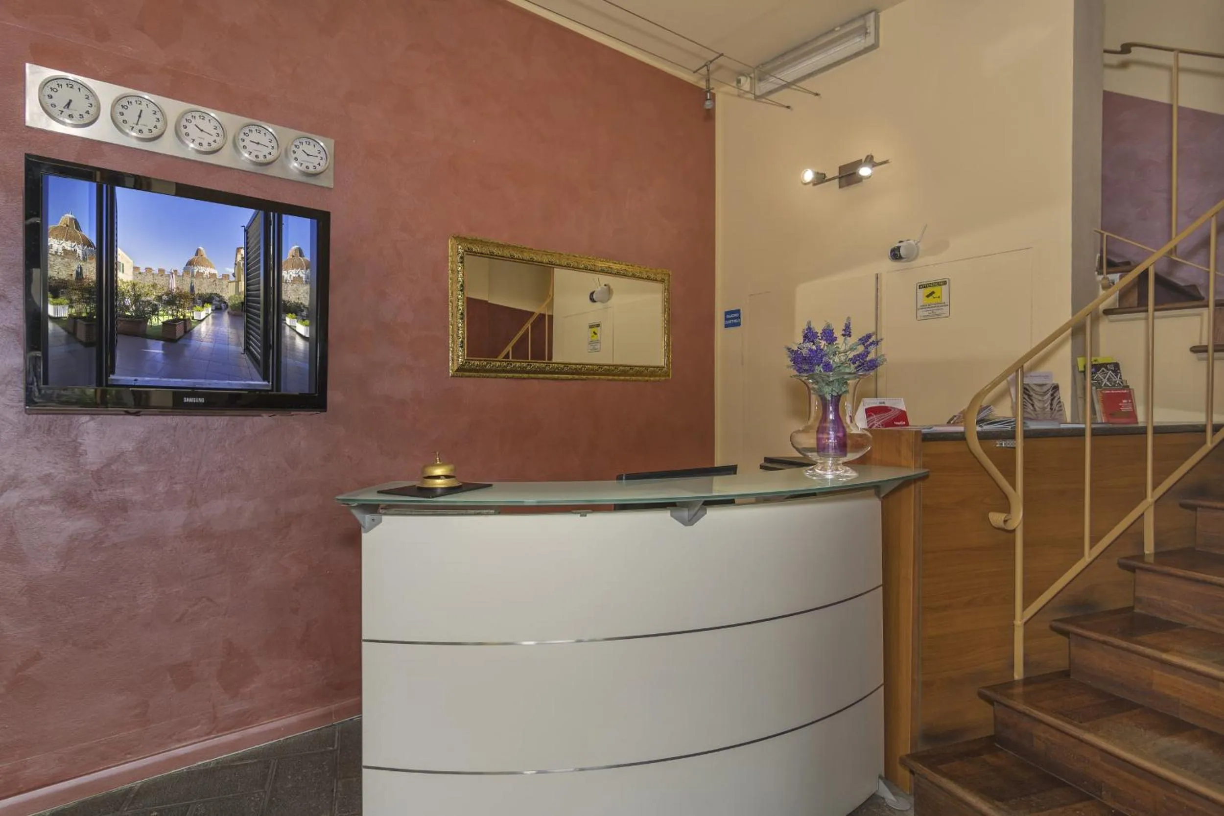 Lobby or reception in Hotel Il Giardino