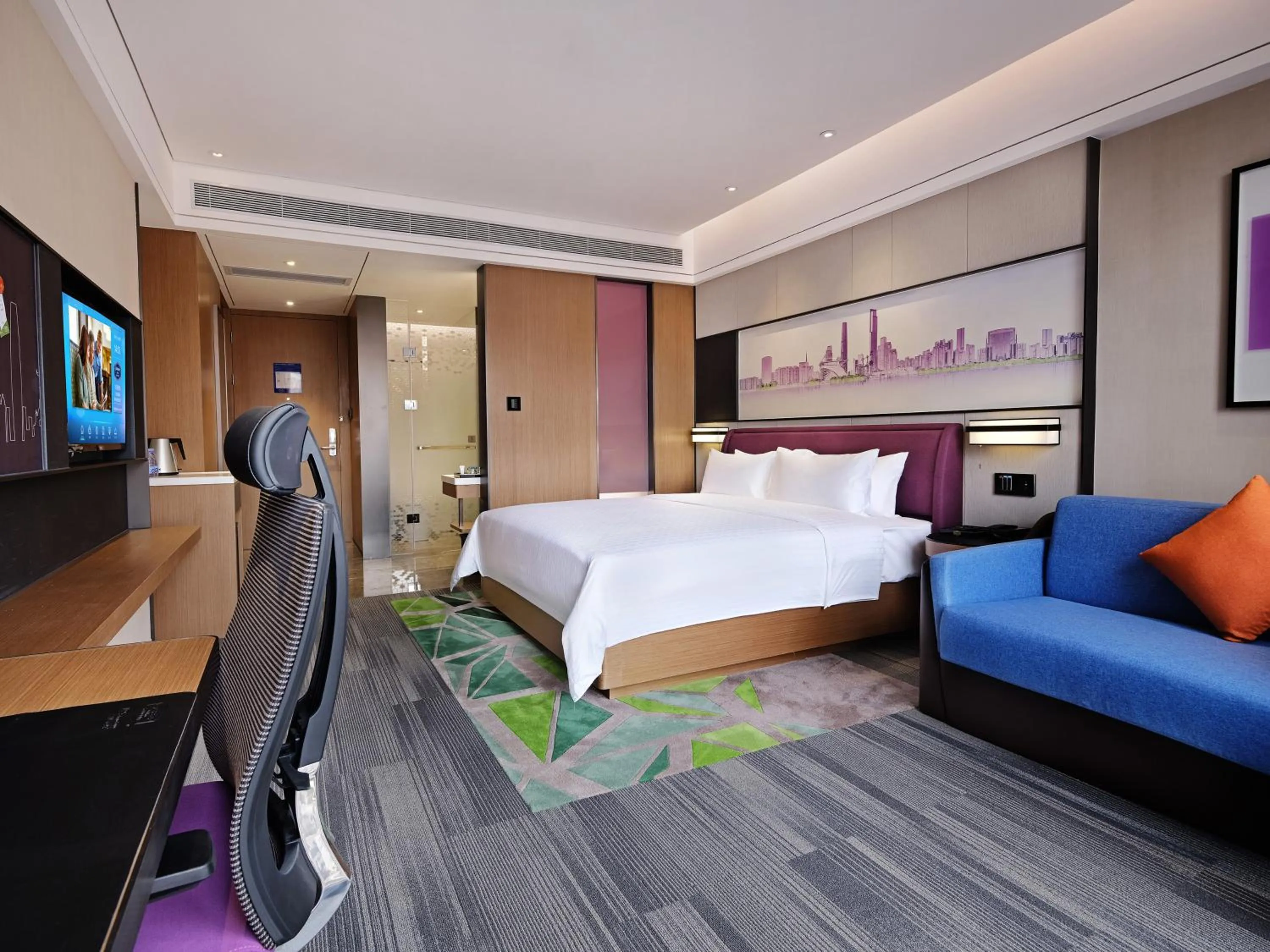 Bed in Hampton by Hilton Guangzhou Dongxiaonan