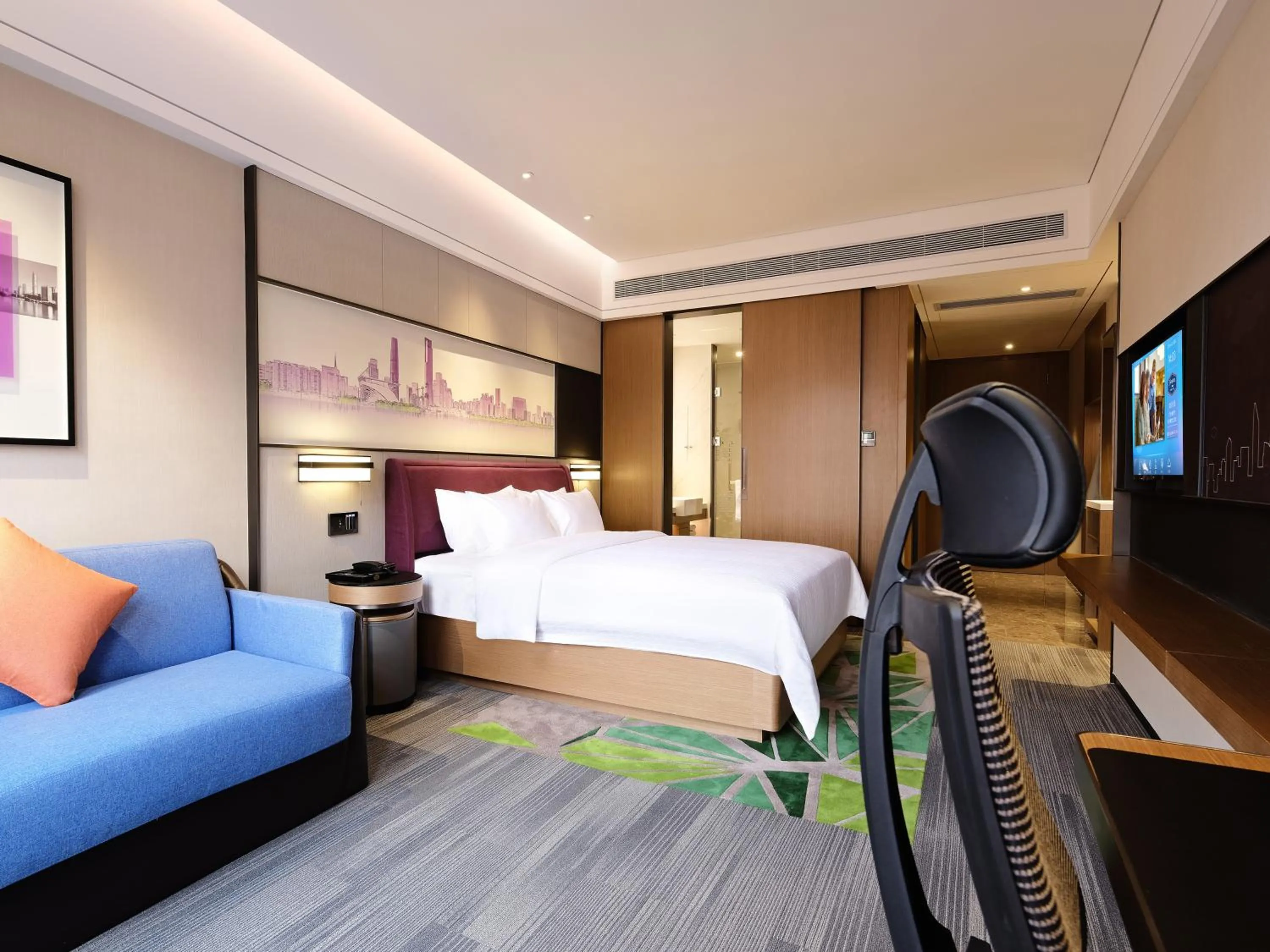 Bed in Hampton by Hilton Guangzhou Dongxiaonan
