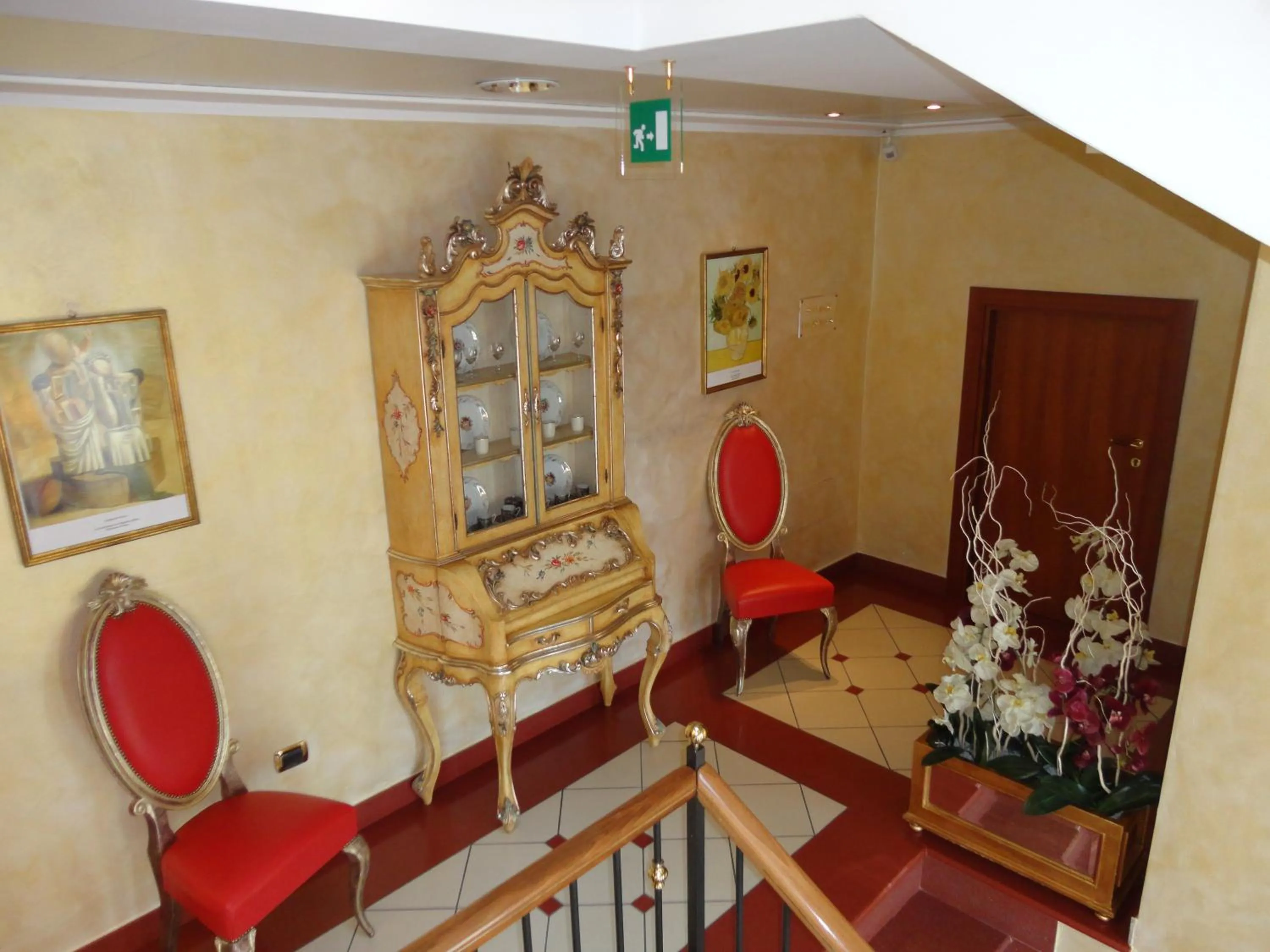 Decorative detail in Hotel Confine