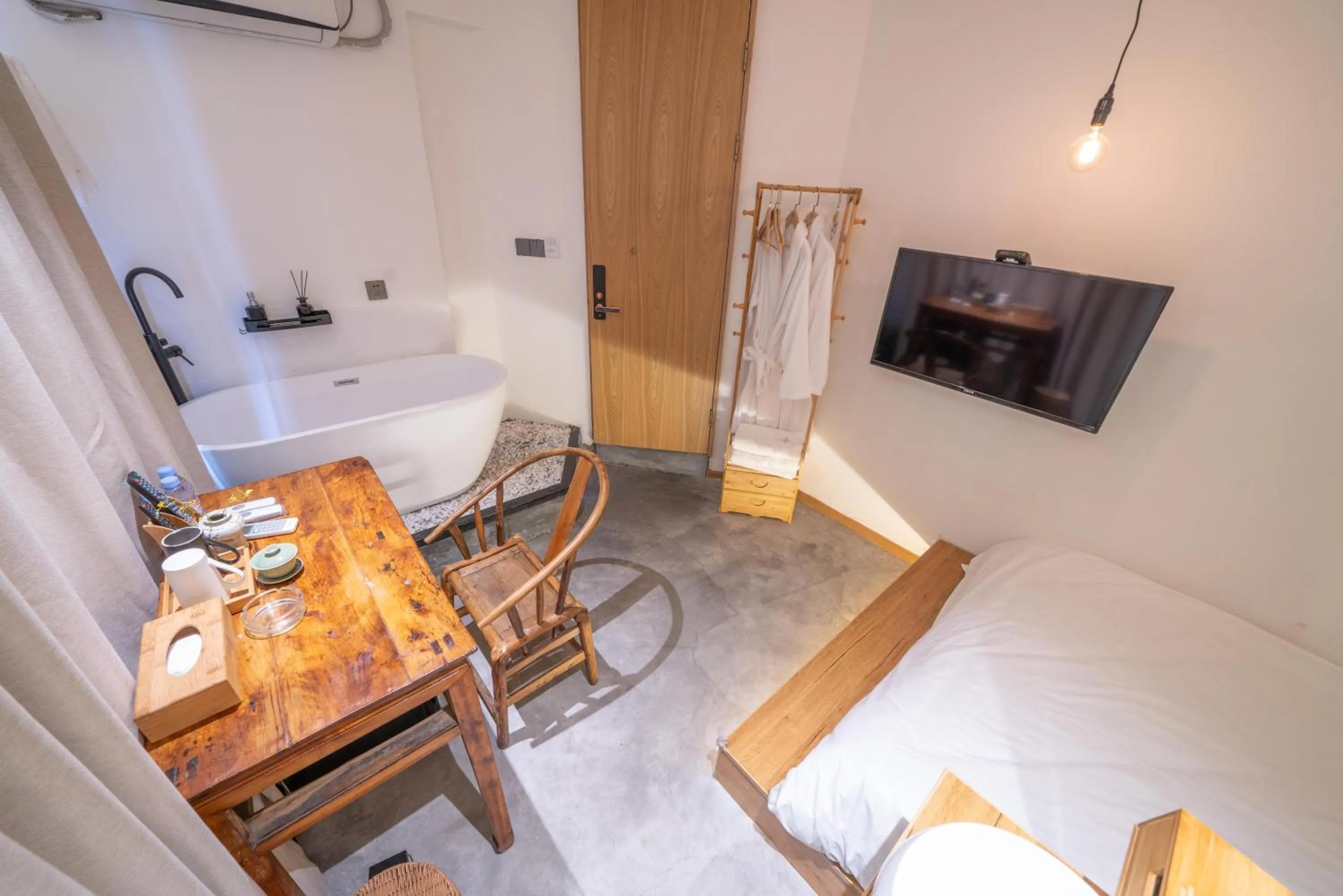 Bed in Moonlight Hotel