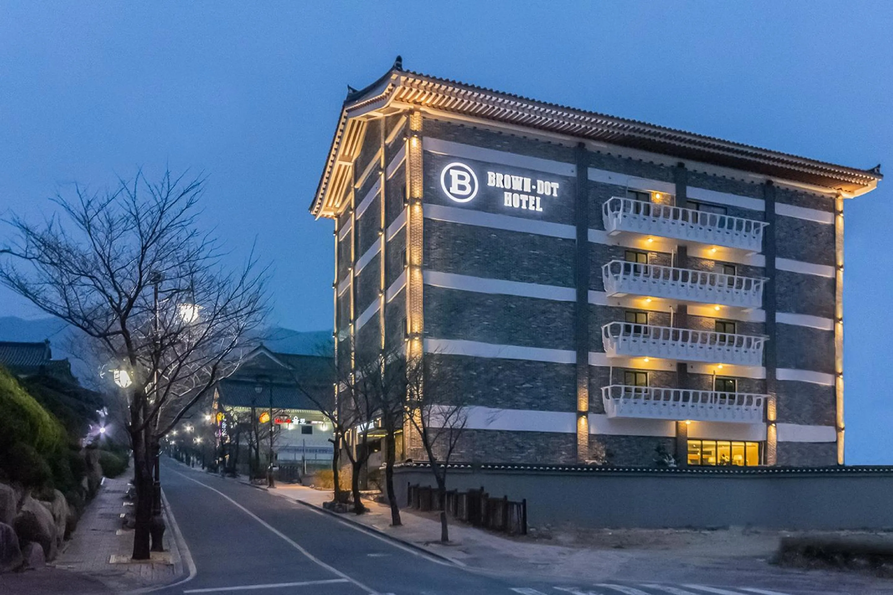 Property building in Brown Dot Hotel Gyeongju