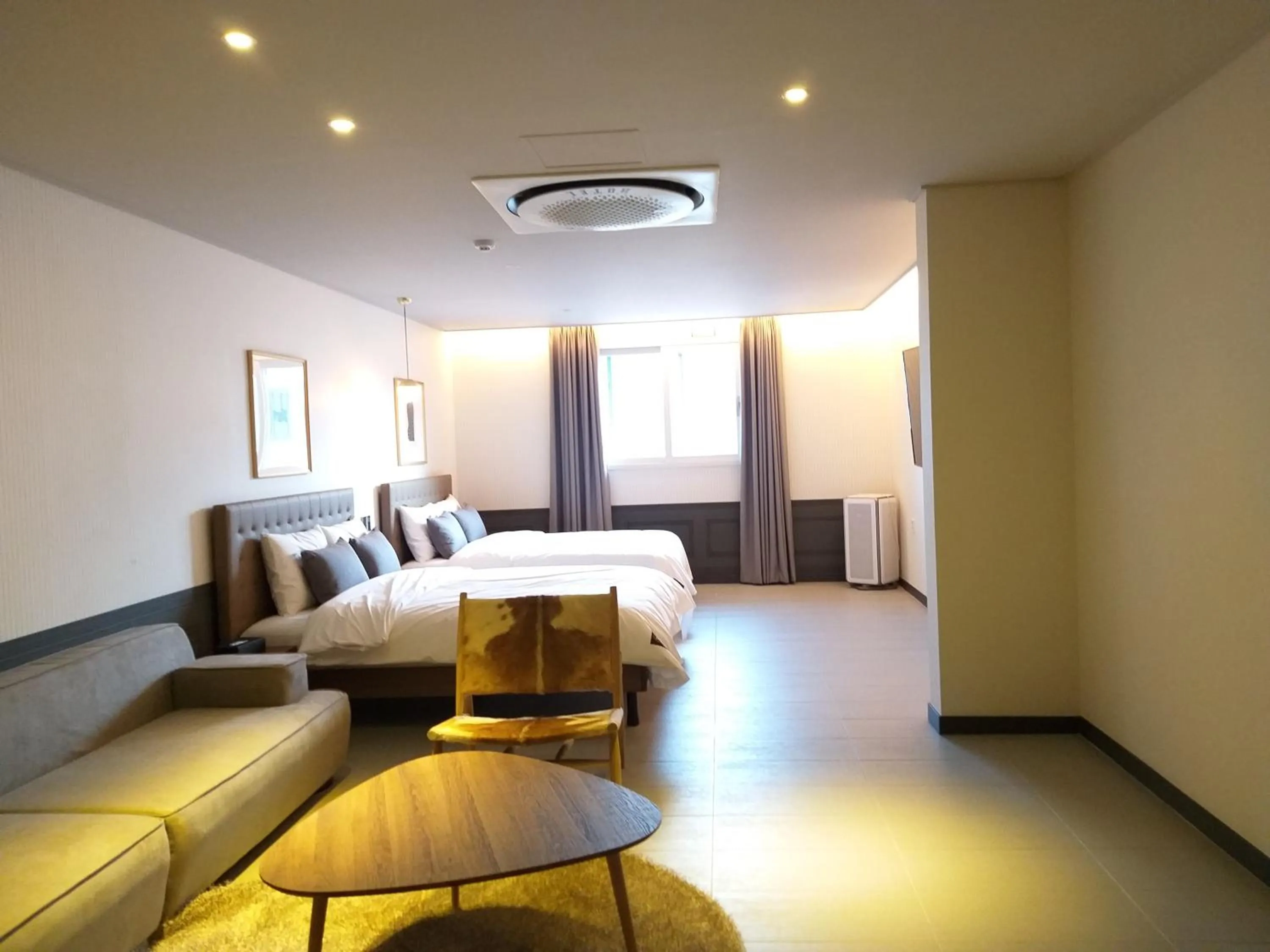 Bed in Brown Dot Hotel Gyeongju