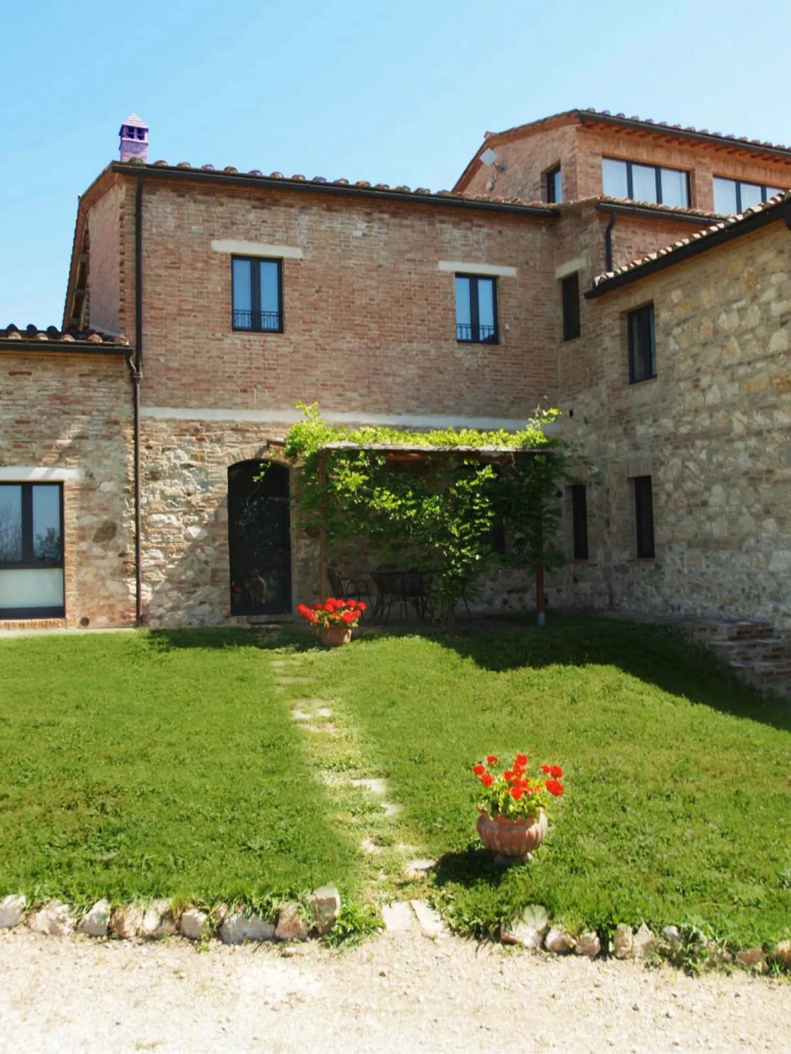 Patio in La Fornace di San Galgano