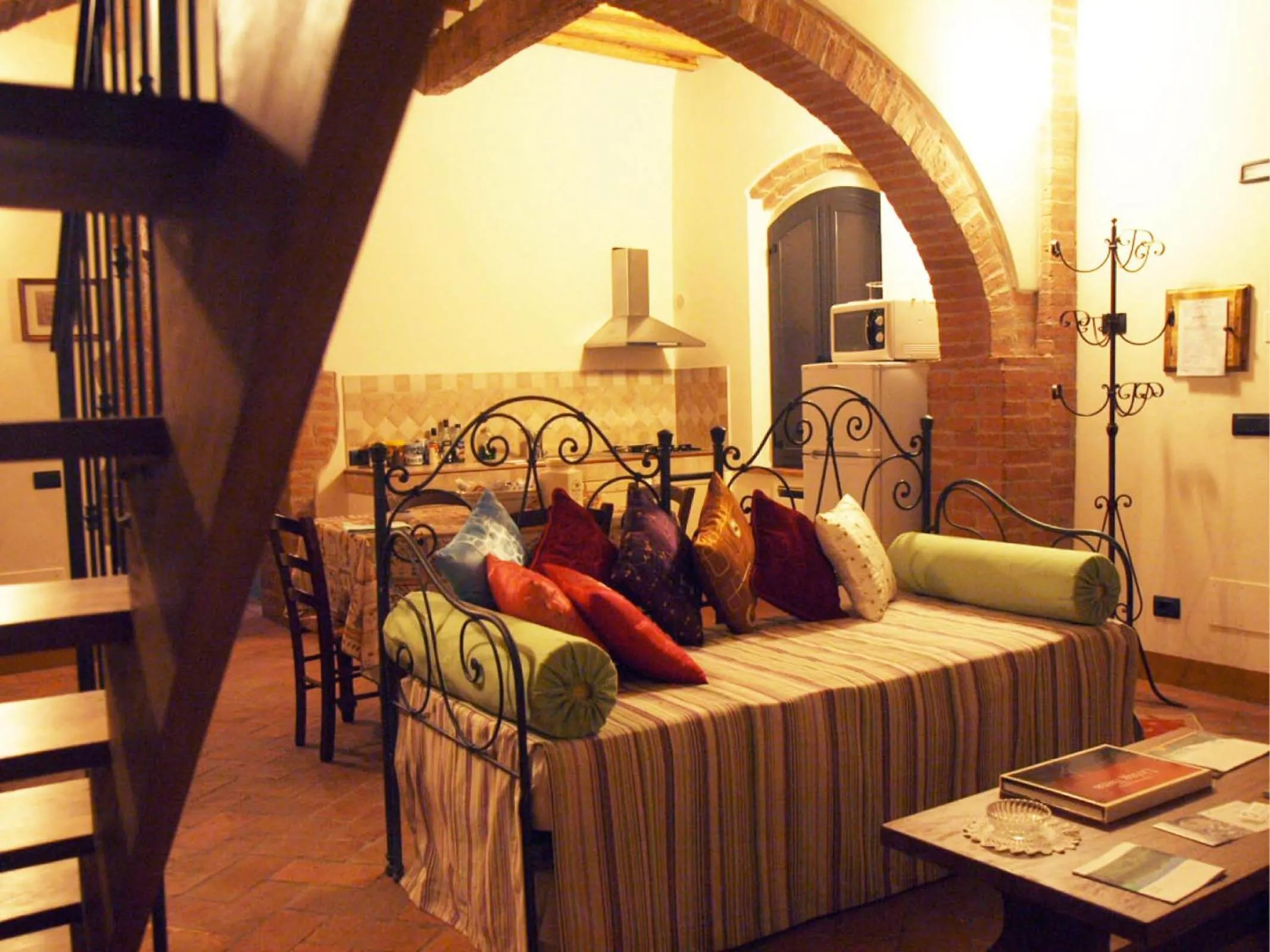 Living room in La Fornace di San Galgano