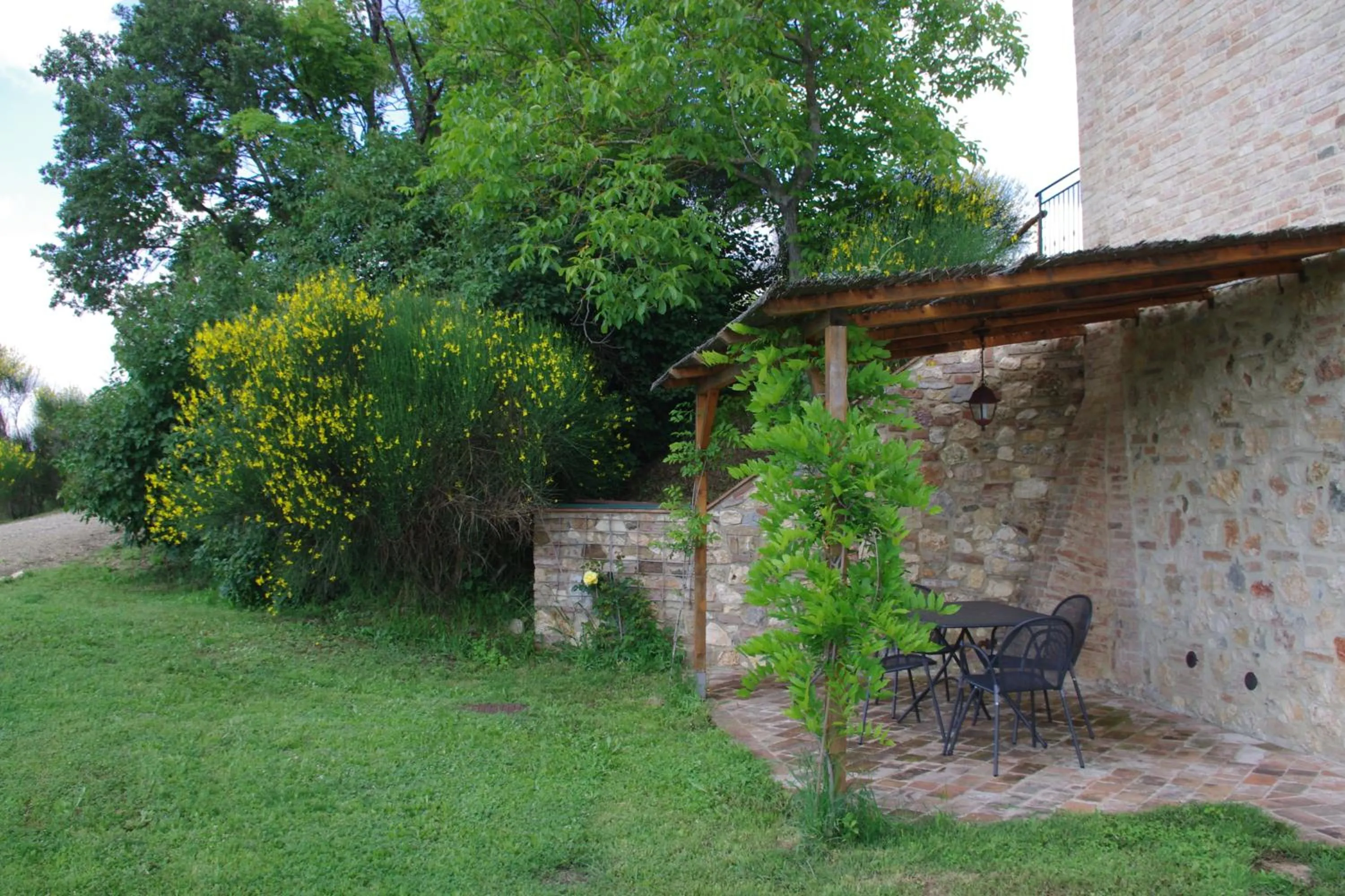 Patio in La Fornace di San Galgano