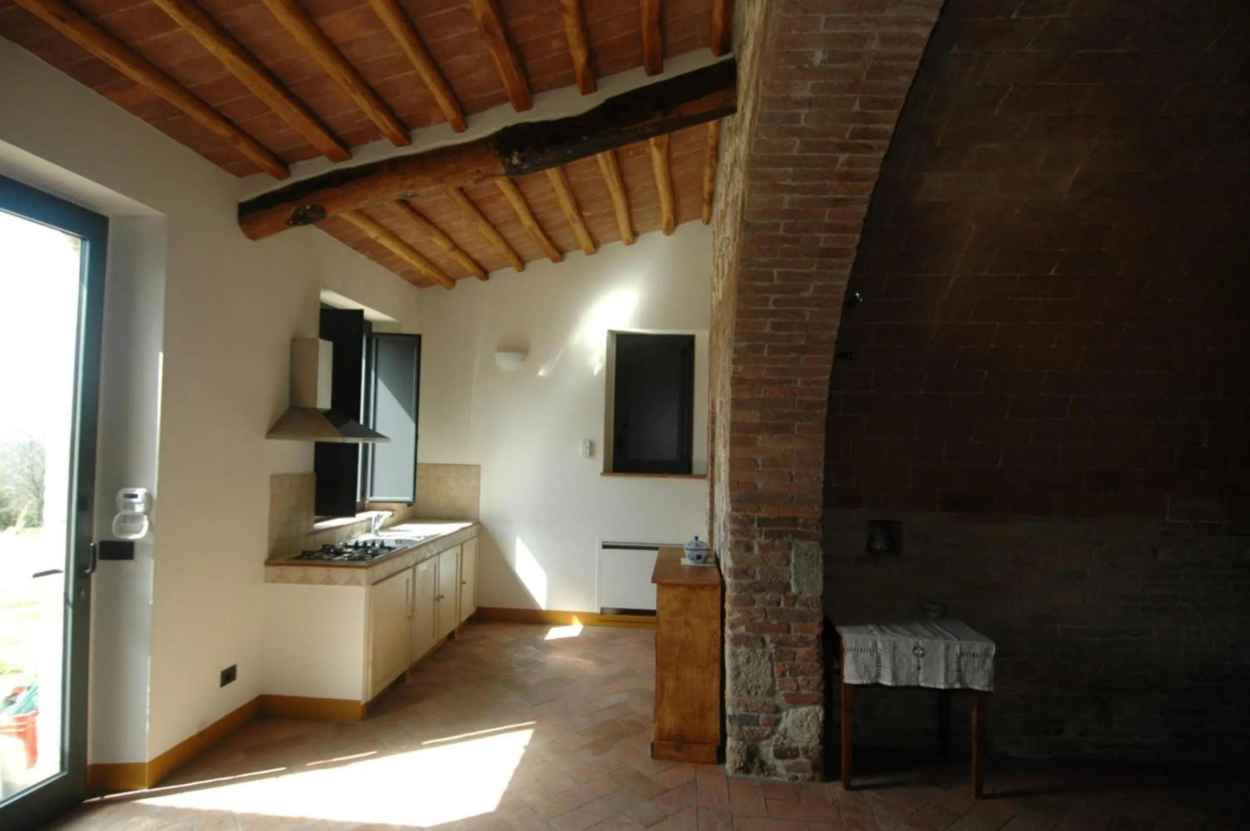 Kitchen or kitchenette in La Fornace di San Galgano