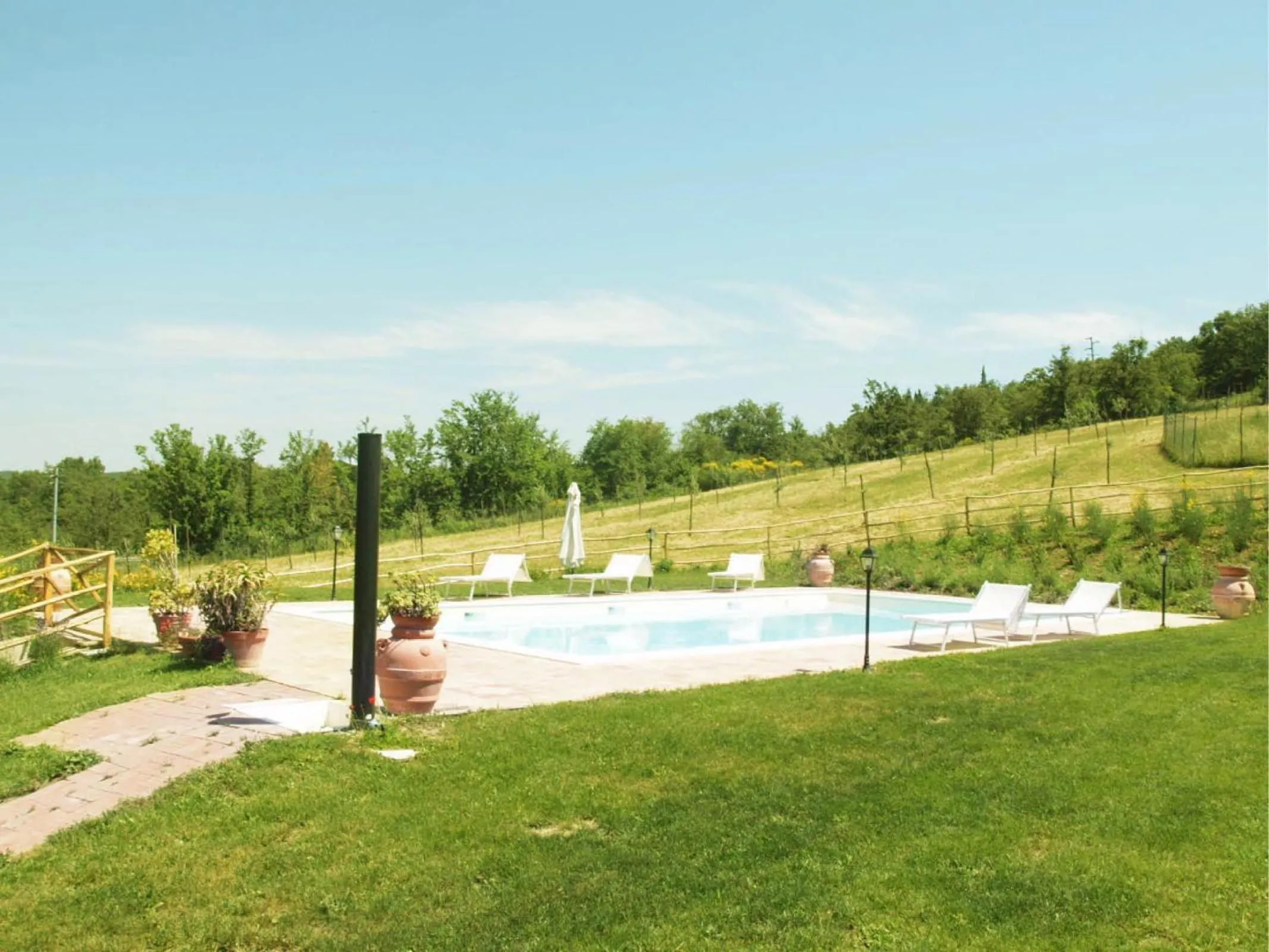 Swimming pool in La Fornace di San Galgano