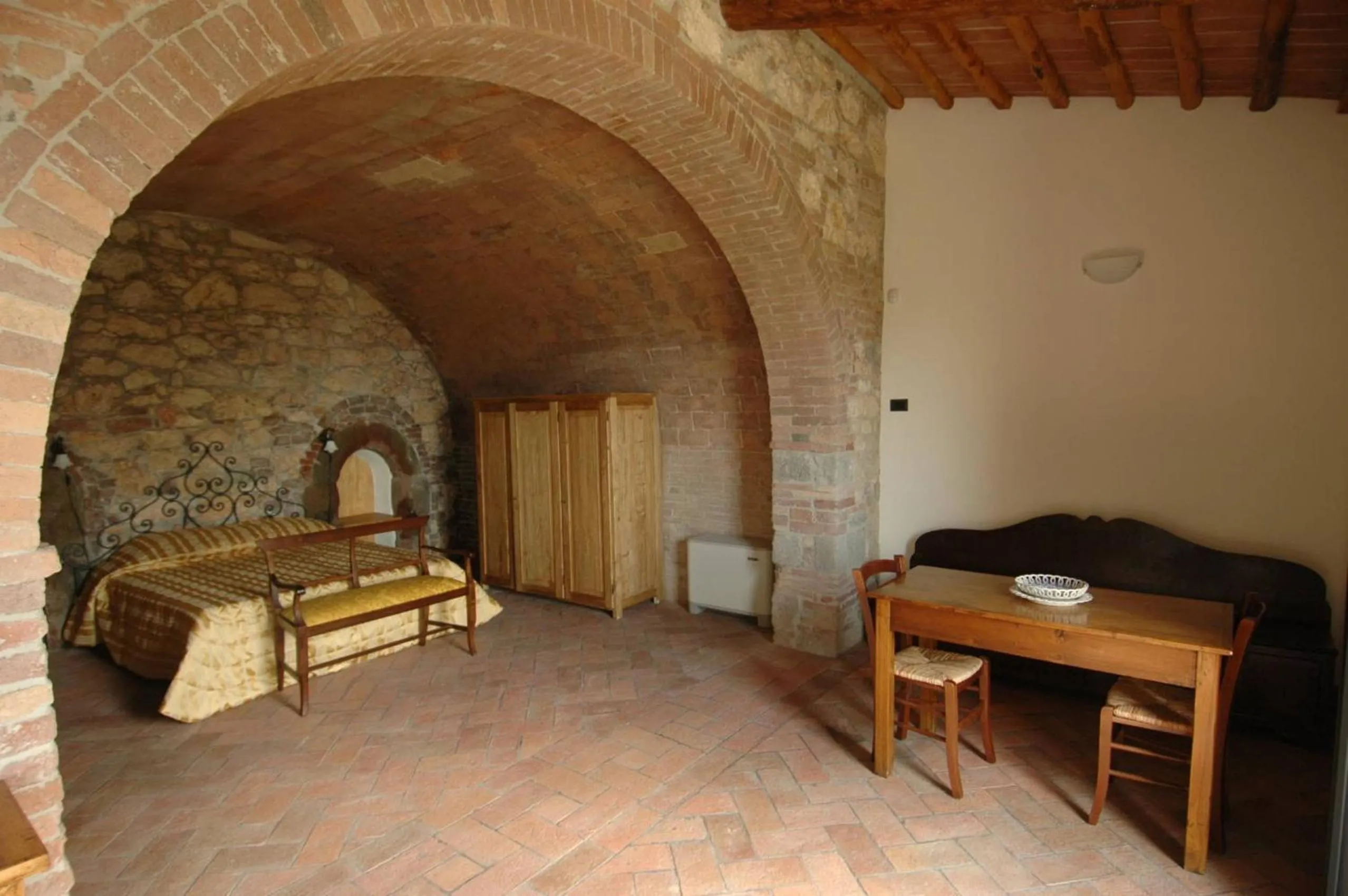 Bedroom, Bed in La Fornace di San Galgano
