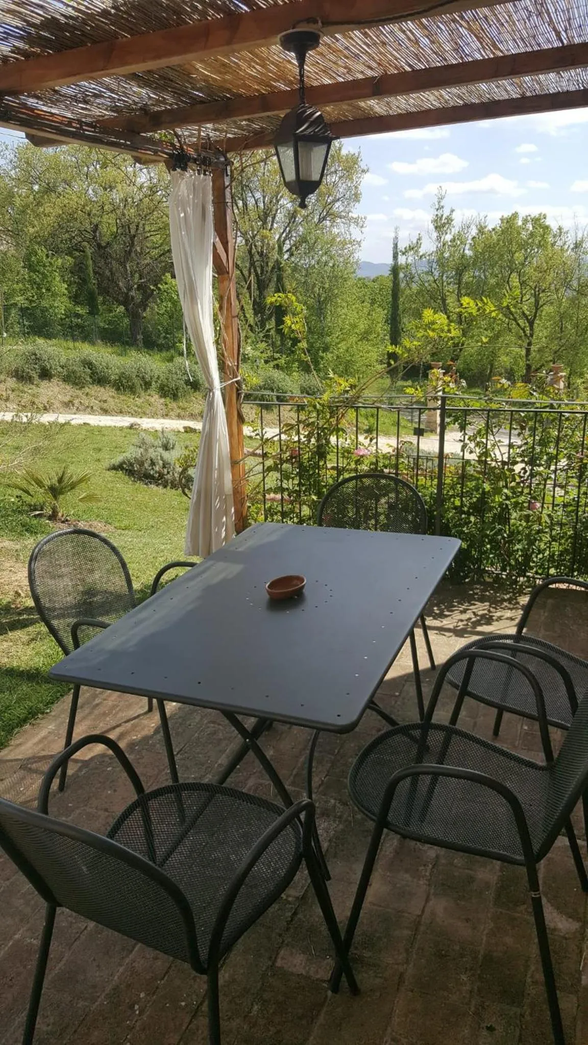 Patio in La Fornace di San Galgano