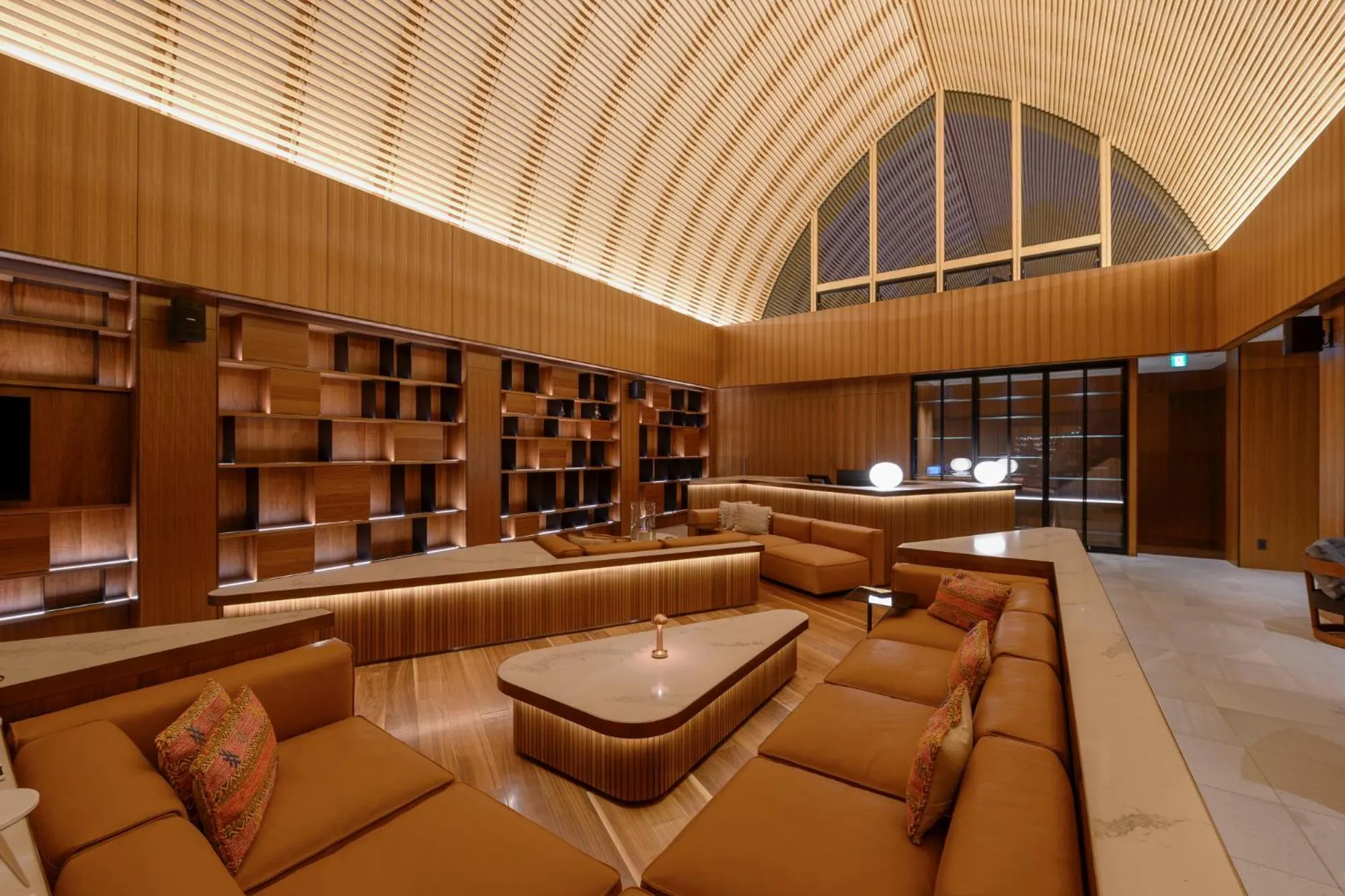 Communal lounge/ TV room in Andaru Collection Niseko