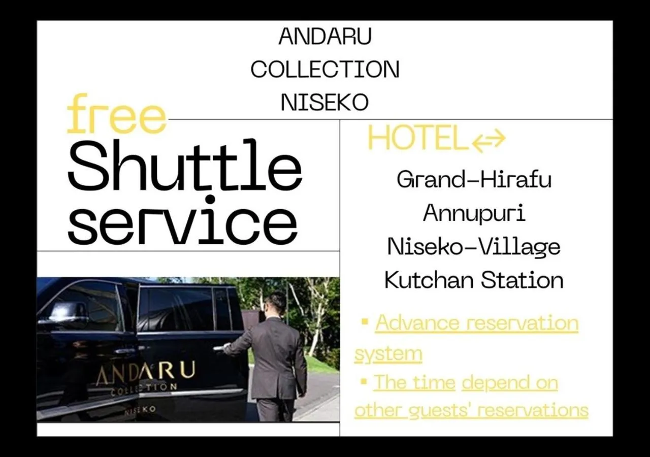 shuttle in Andaru Collection Niseko