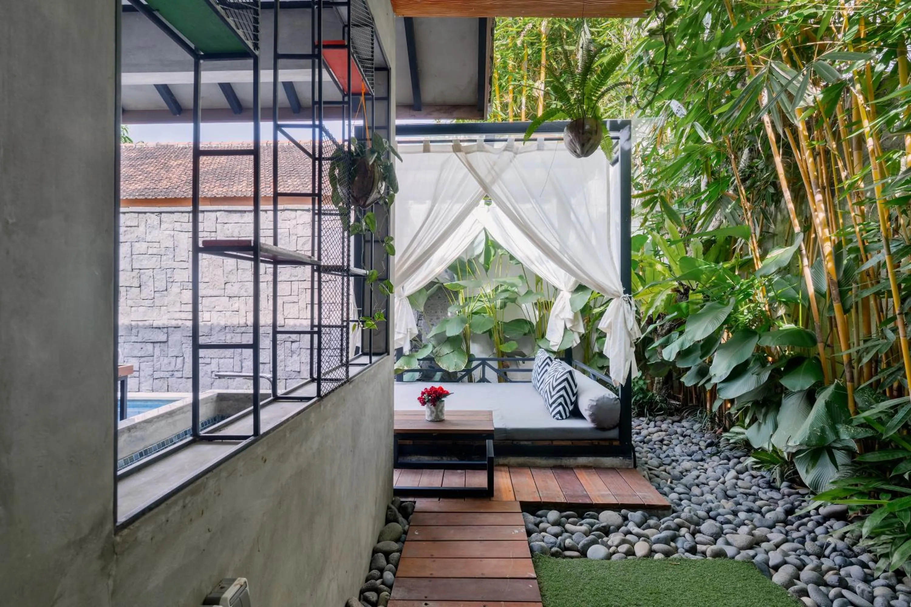 Patio in Vinna Villa Seminyak by The Wina Resorts