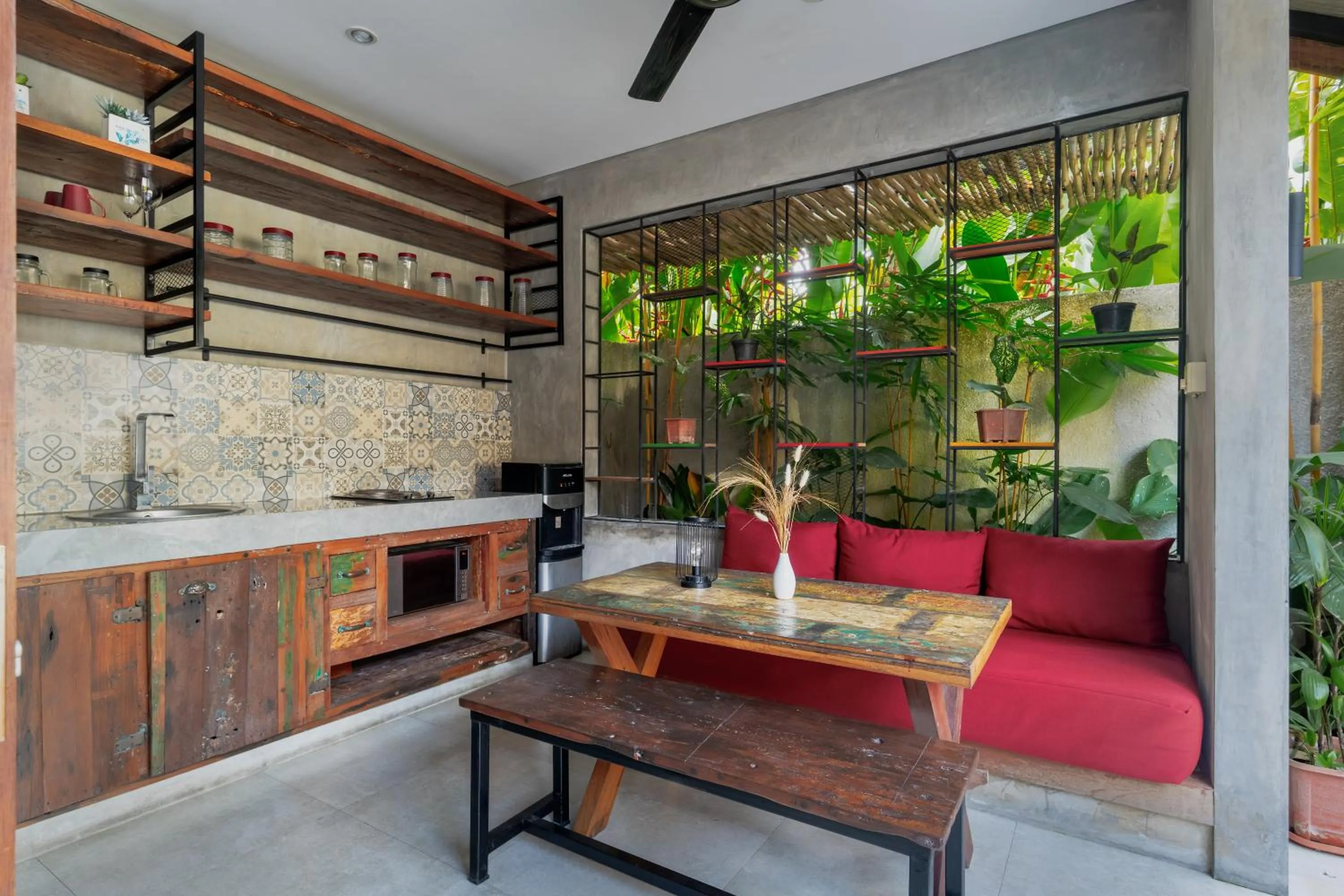Kitchen or kitchenette in Vinna Villa Seminyak by The Wina Resorts