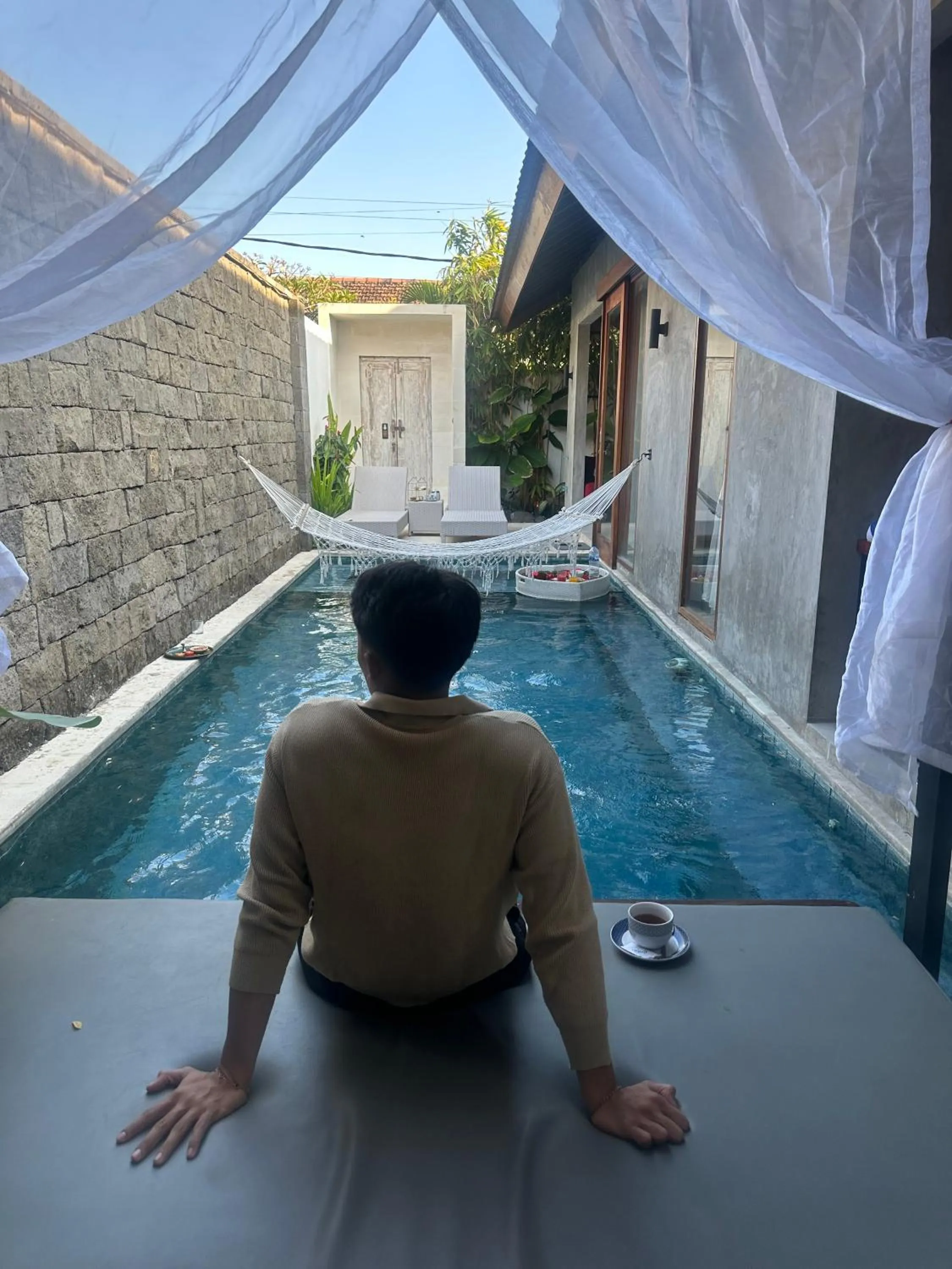 Pool view in Vinna Villa Seminyak by The Wina Resorts