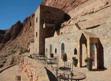 Balcony/Terrace in Auberge Le Festival Todra Gorge