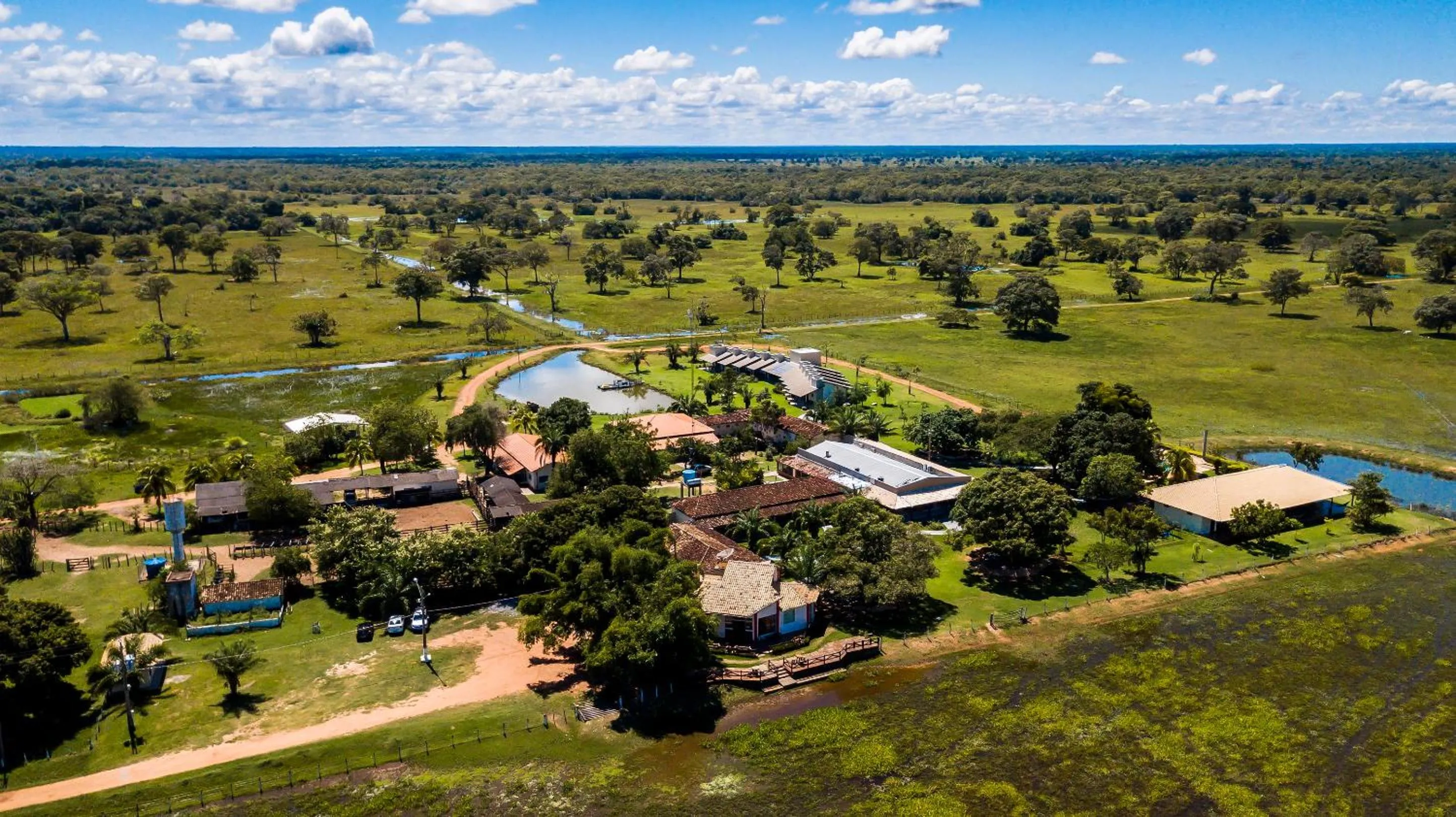 Bird's eye view in Pousada Piuval