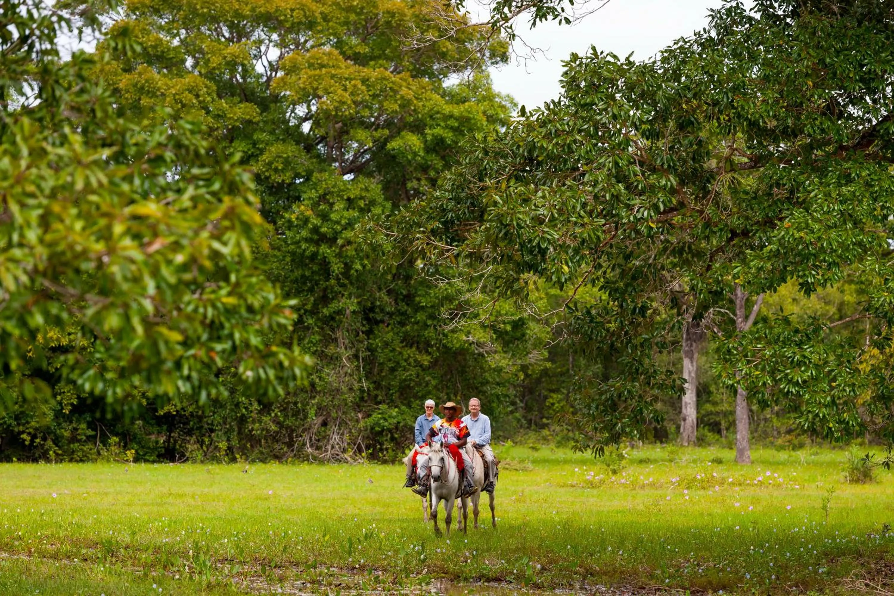 Horse-riding in Pousada Piuval