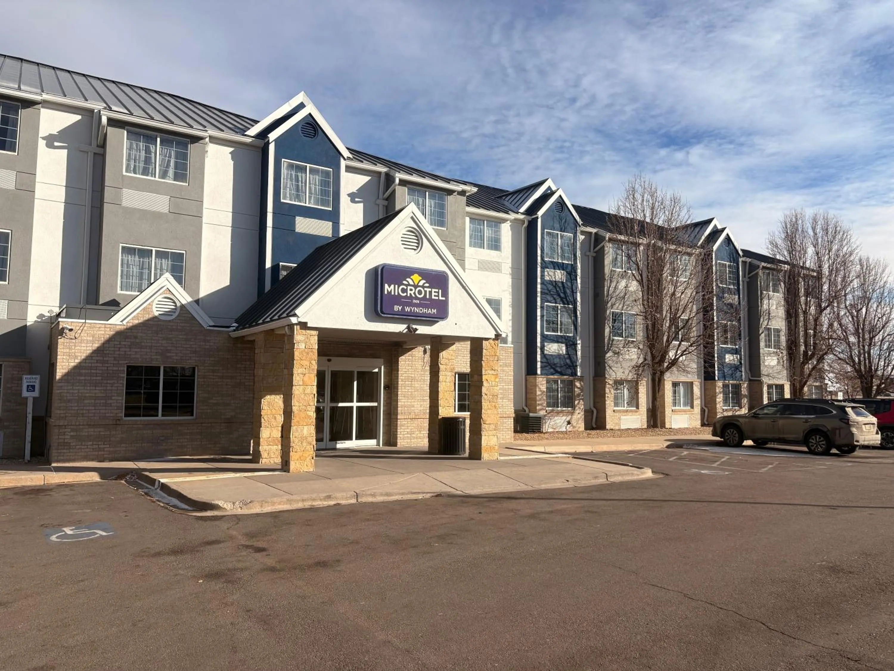 Property building in Microtel Inn & Suites by Wyndham Denver Airport