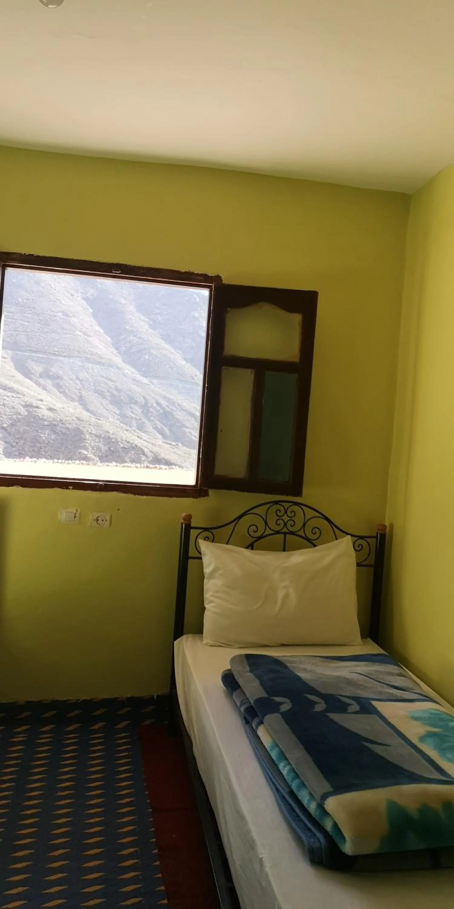 Bed in Gite Angour Tacheddirt