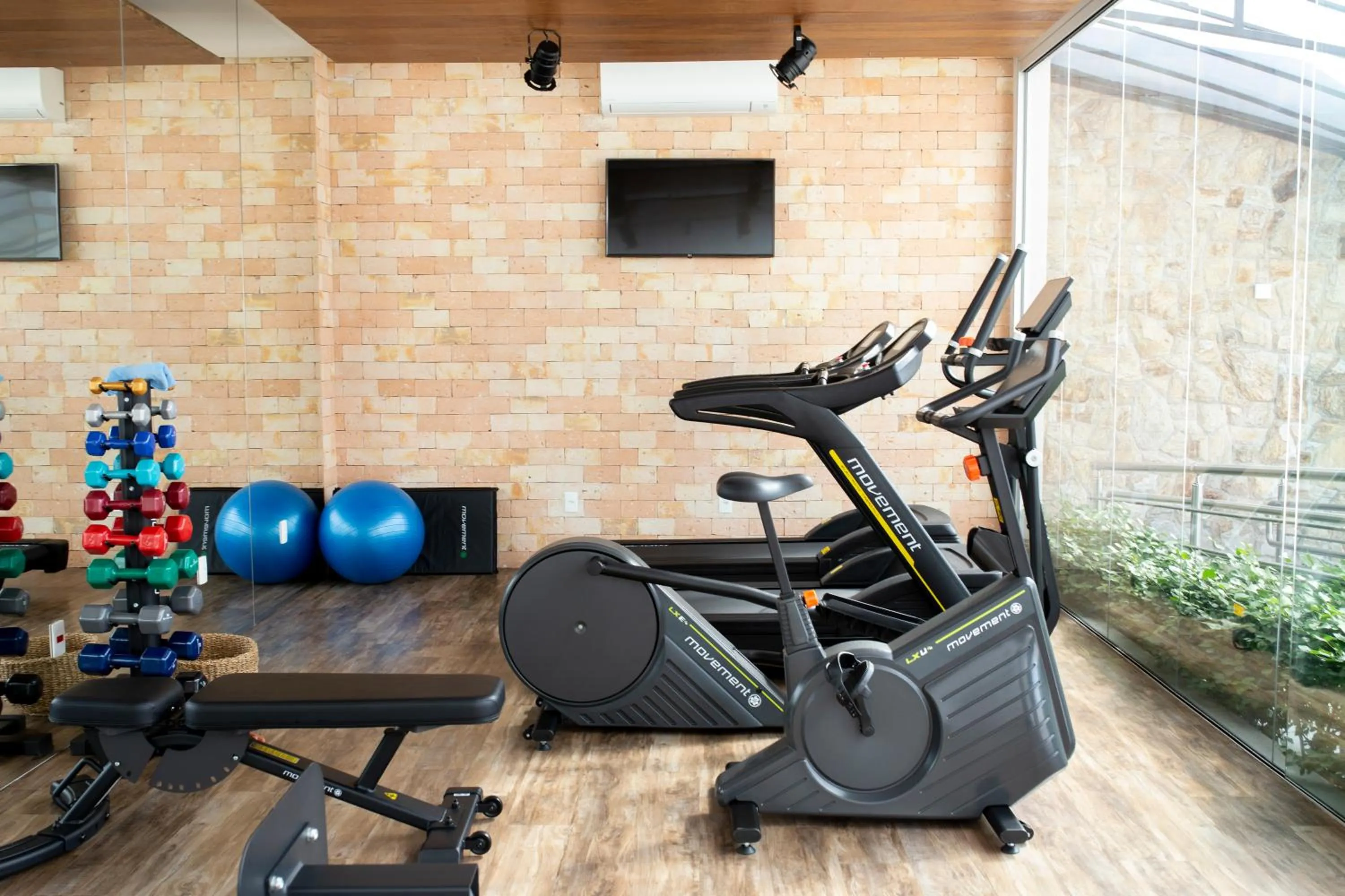 Fitness centre/facilities in Hotel Florença