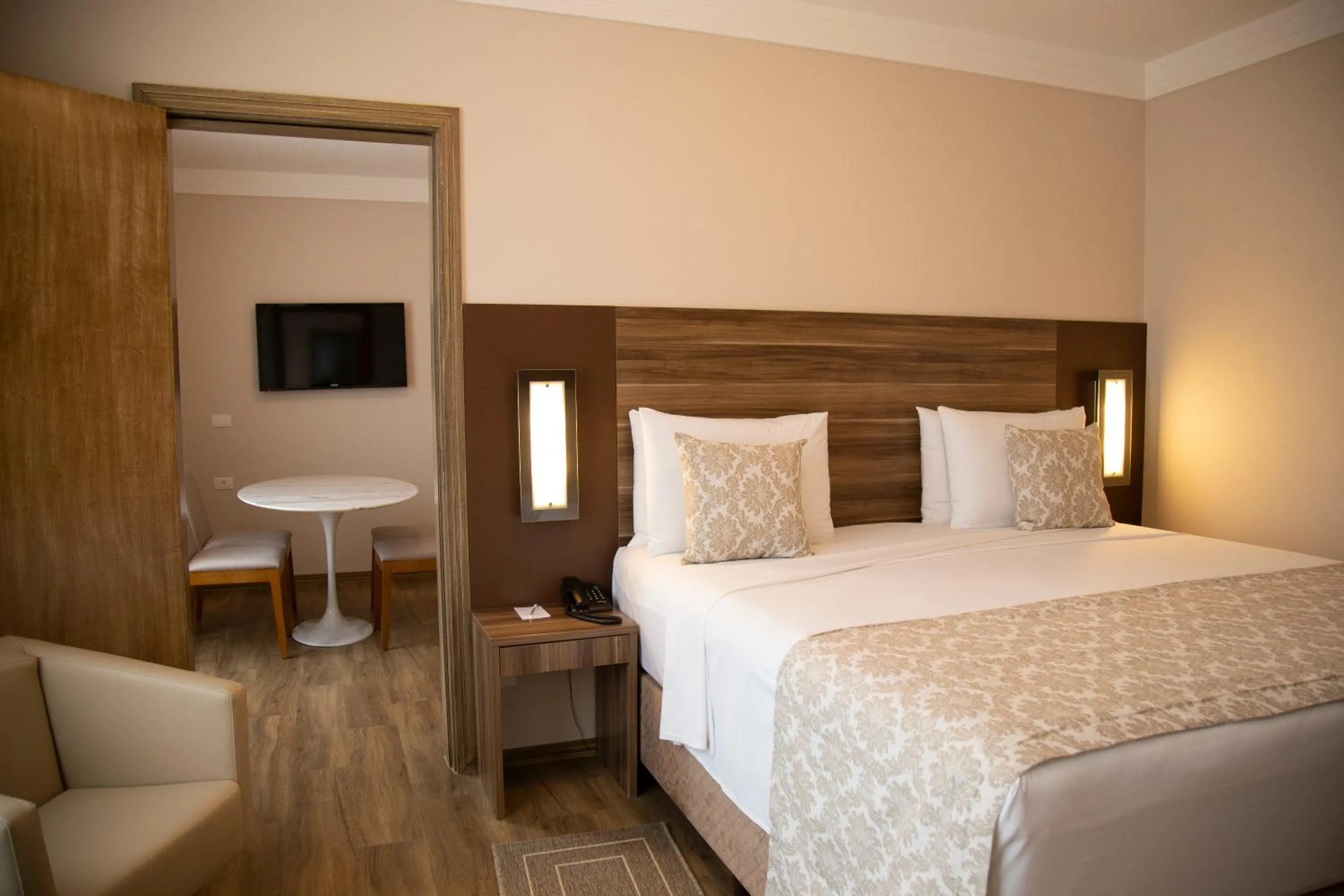 Bedroom, Bed in Hotel Florença