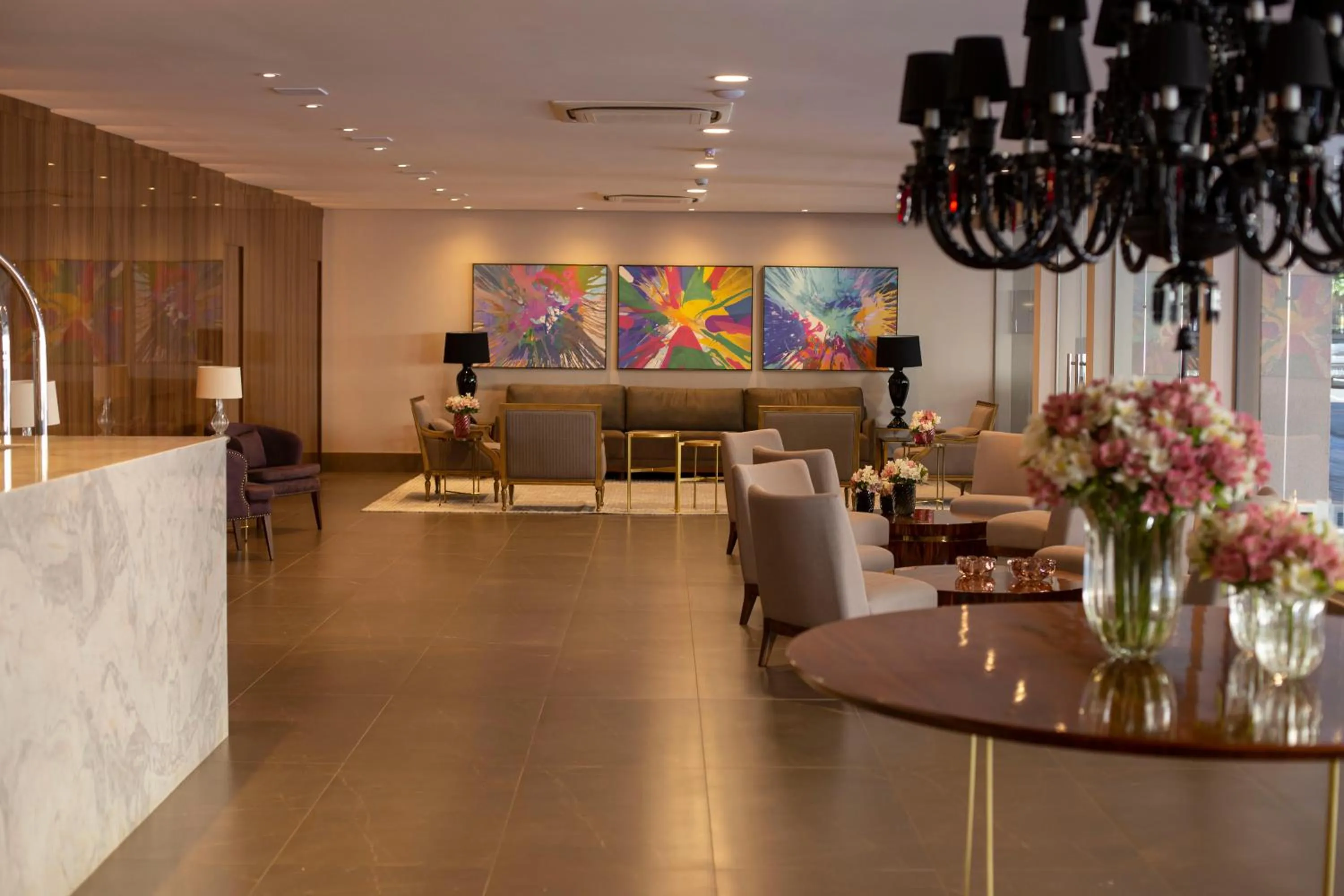 Lobby or reception in Hotel Florença