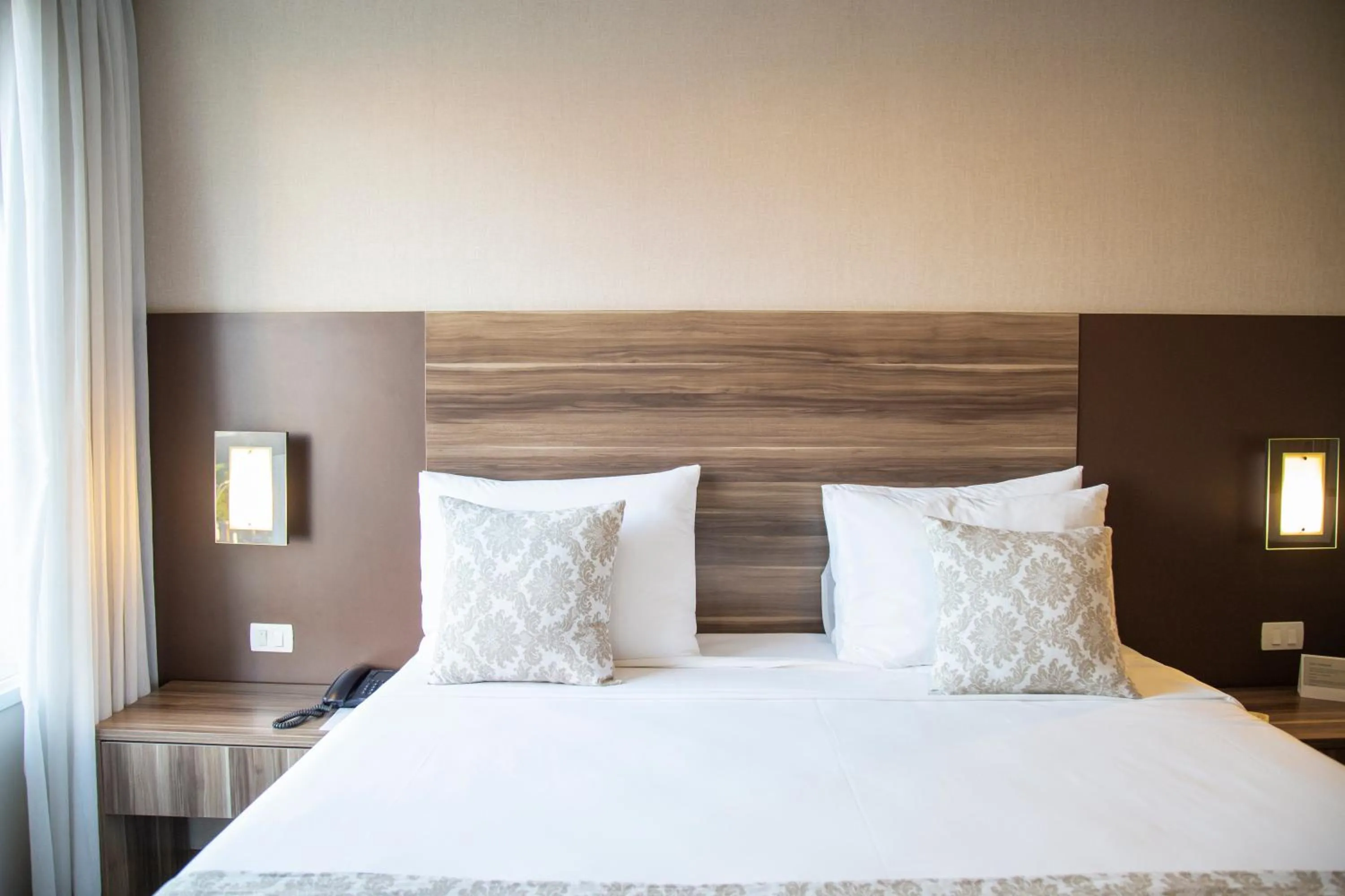 Bed in Hotel Florença