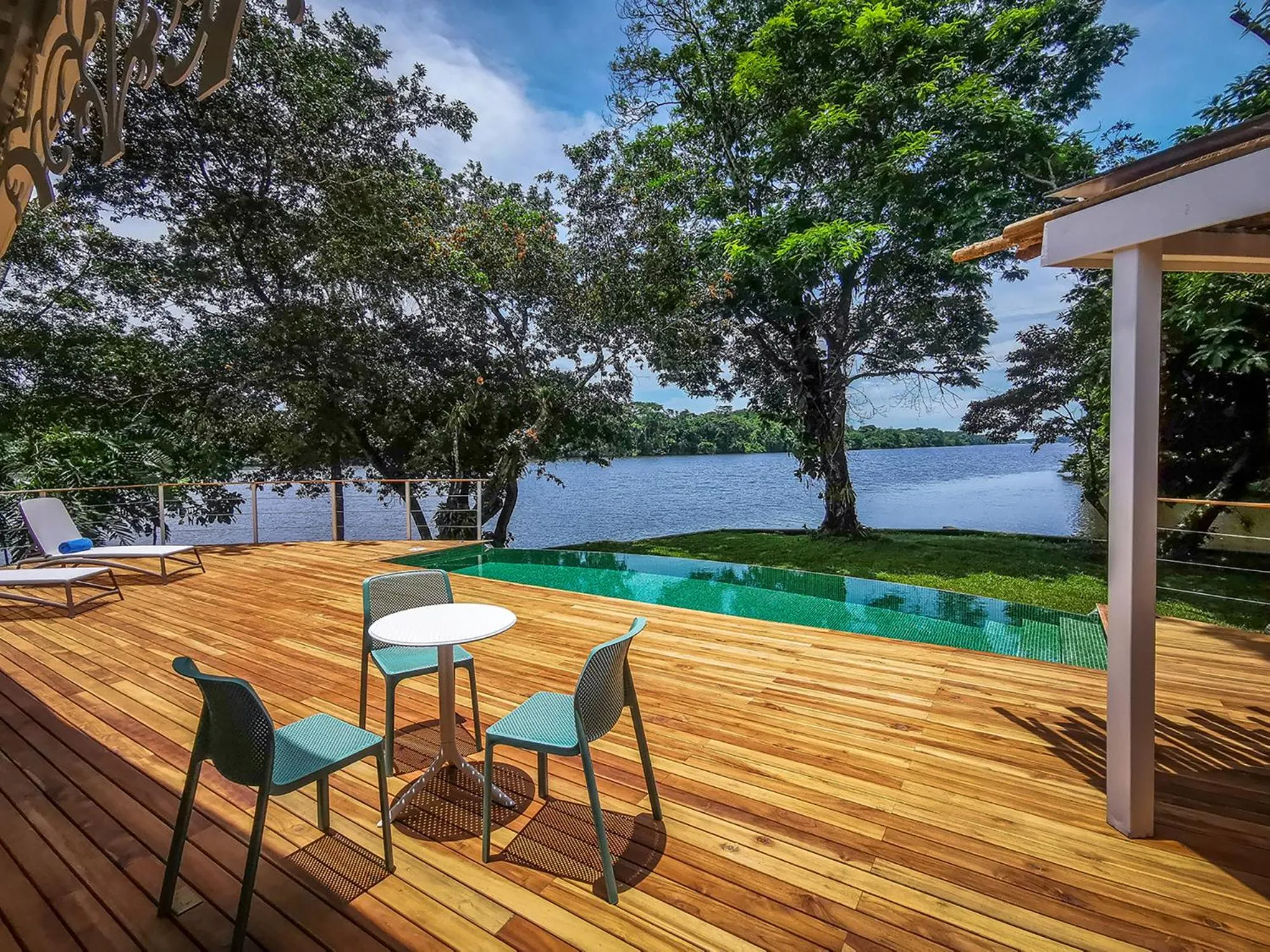 Natural landscape in Tortuga Lodge