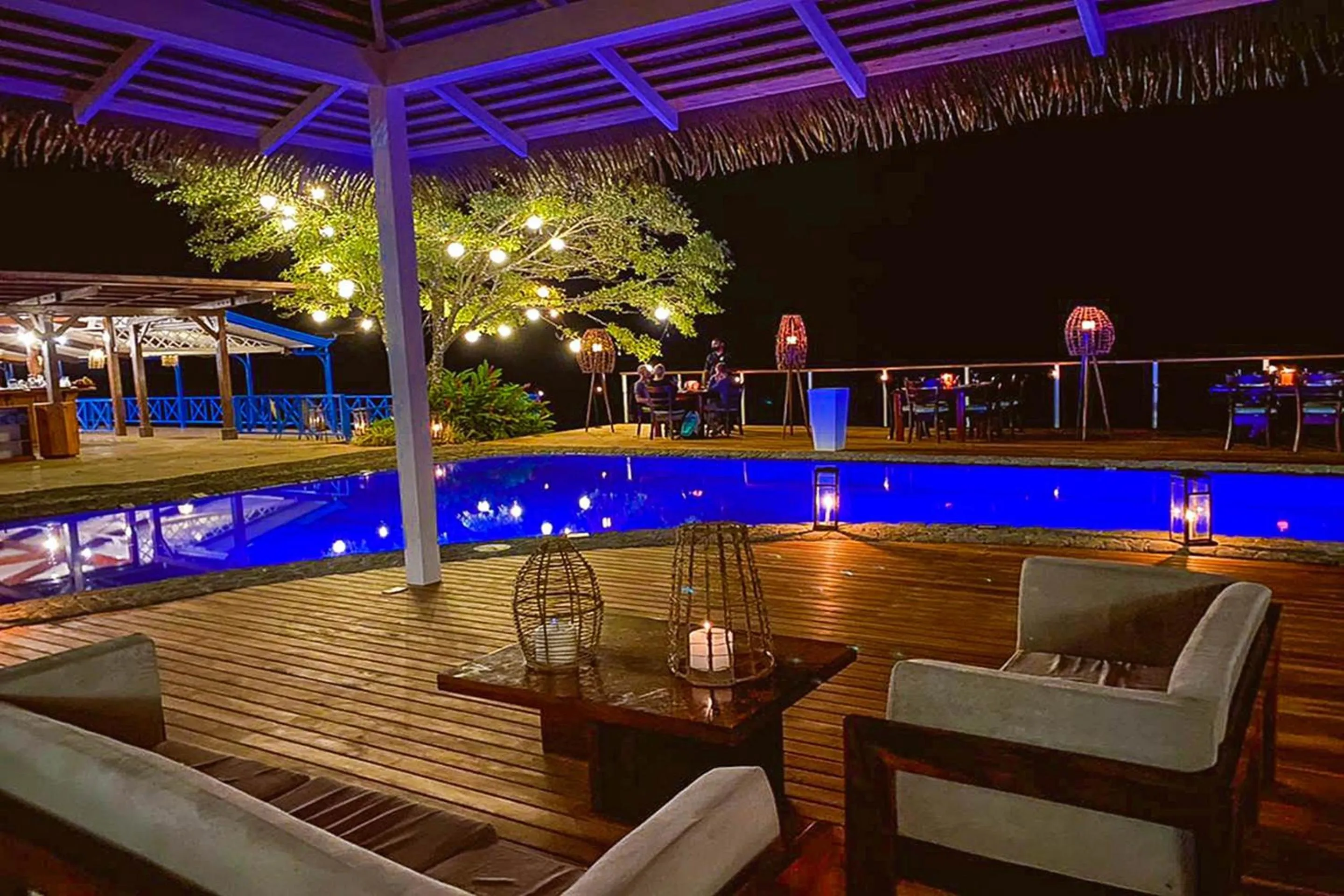 Patio in Tortuga Lodge