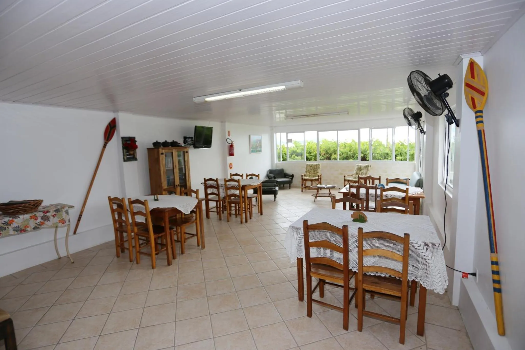 Seating area in Pousada Oceânica
