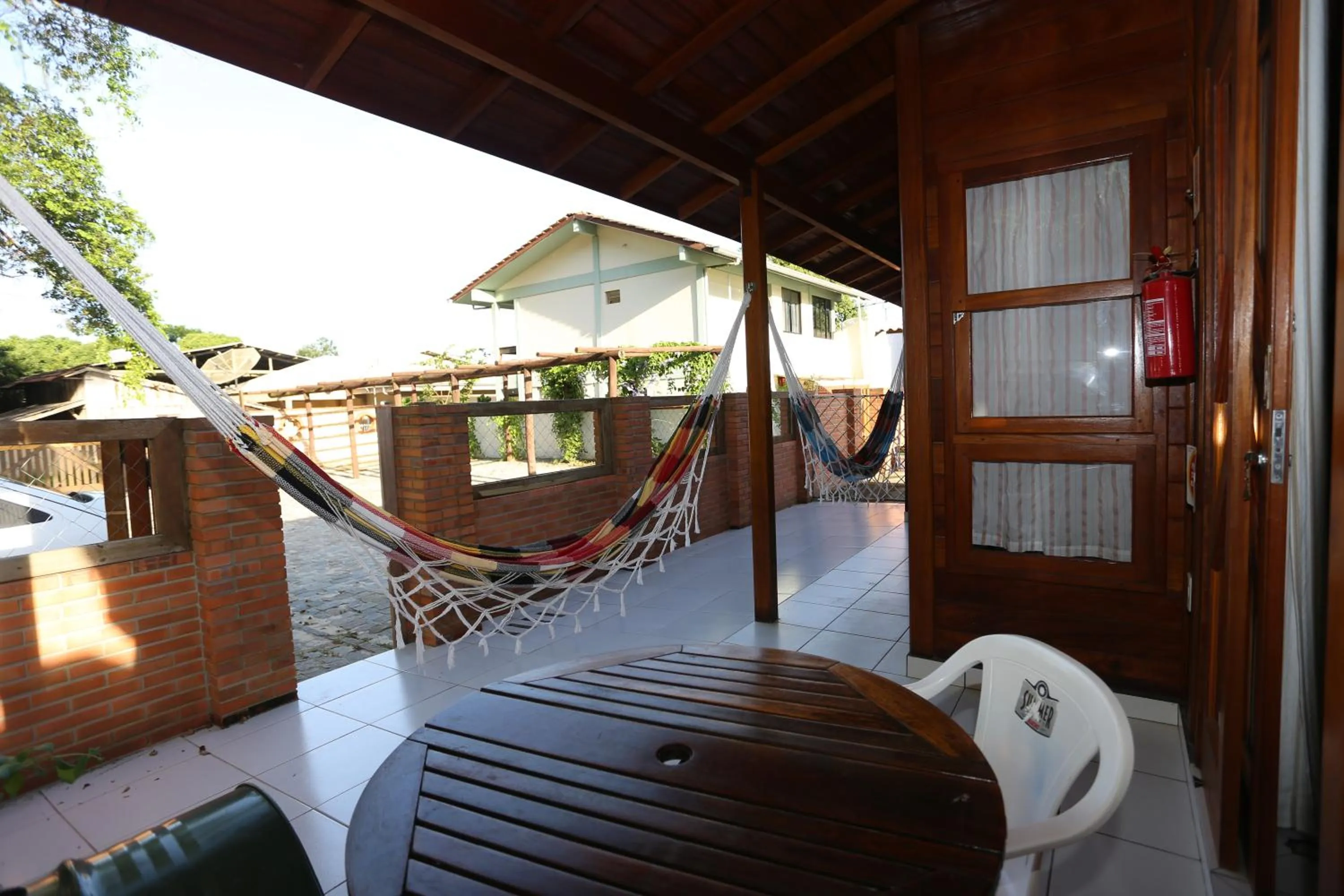 Seating area in Pousada Oceânica