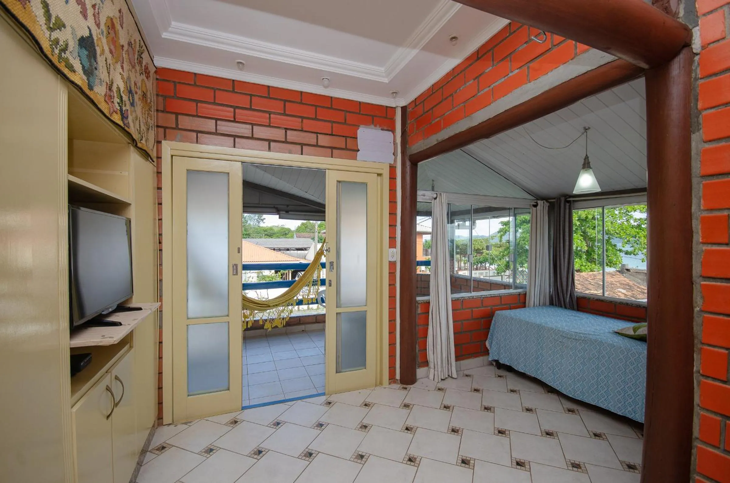 Seating area in Pousada Oceânica