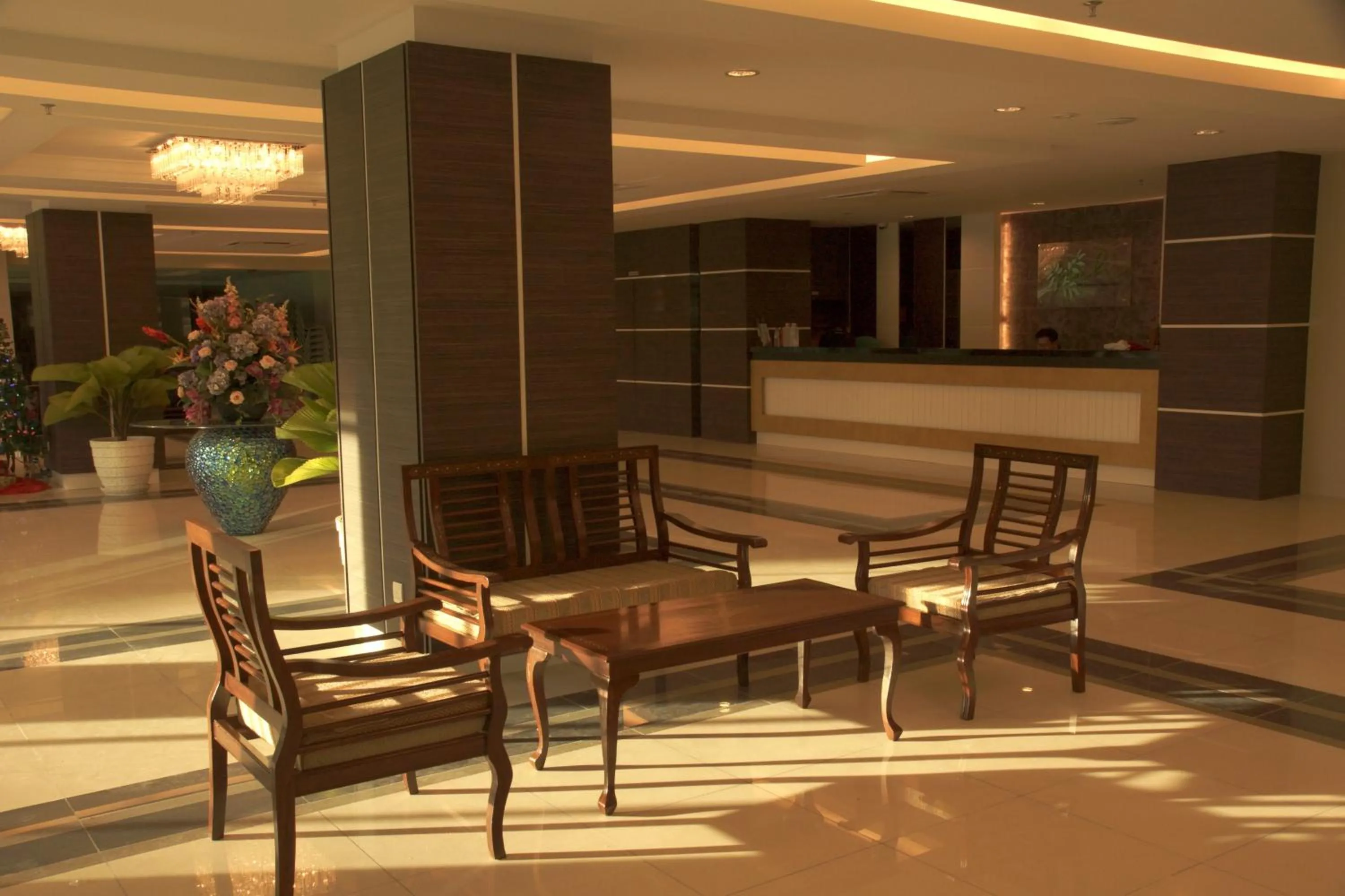 Lobby or reception in MH Sentral Hotel Sg Siput