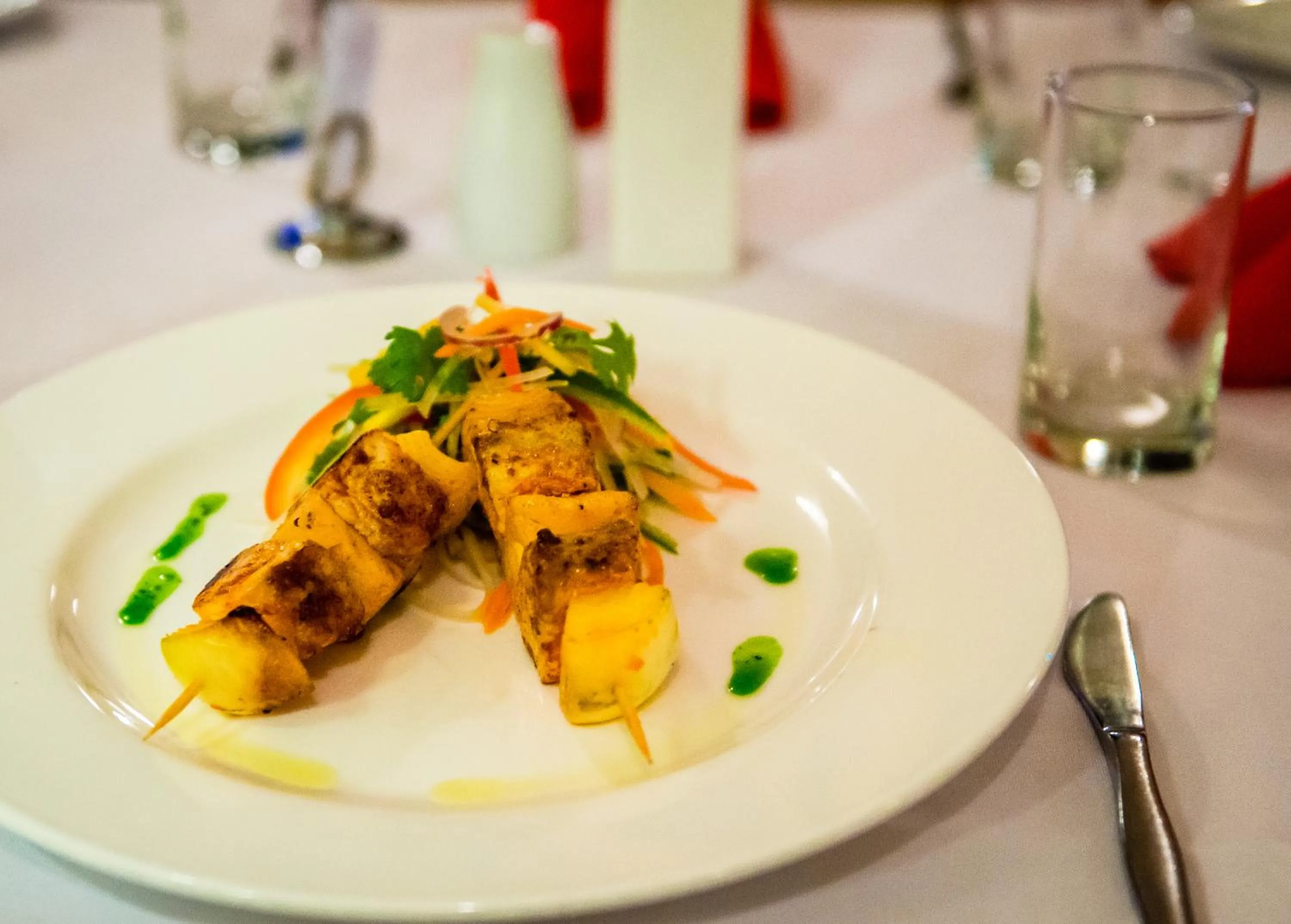 Food in Tanoa Rakiraki Hotel