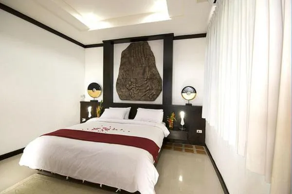 Bed in Pangrujee Resort