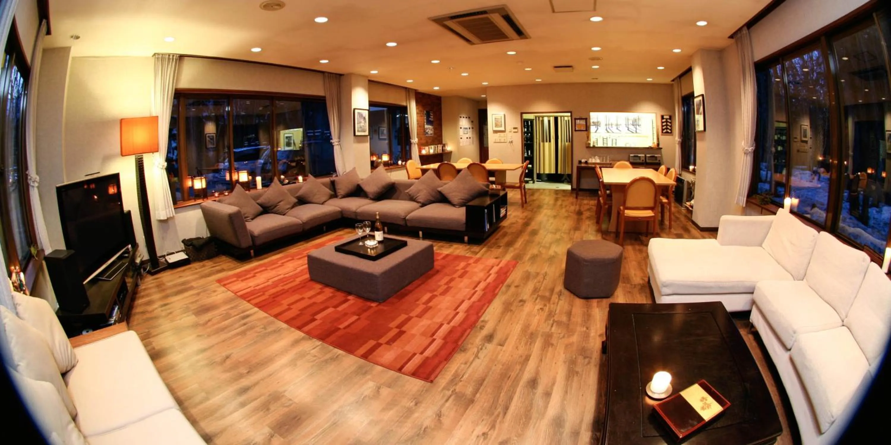 Lounge or bar in Morino Lodge - Hakuba
