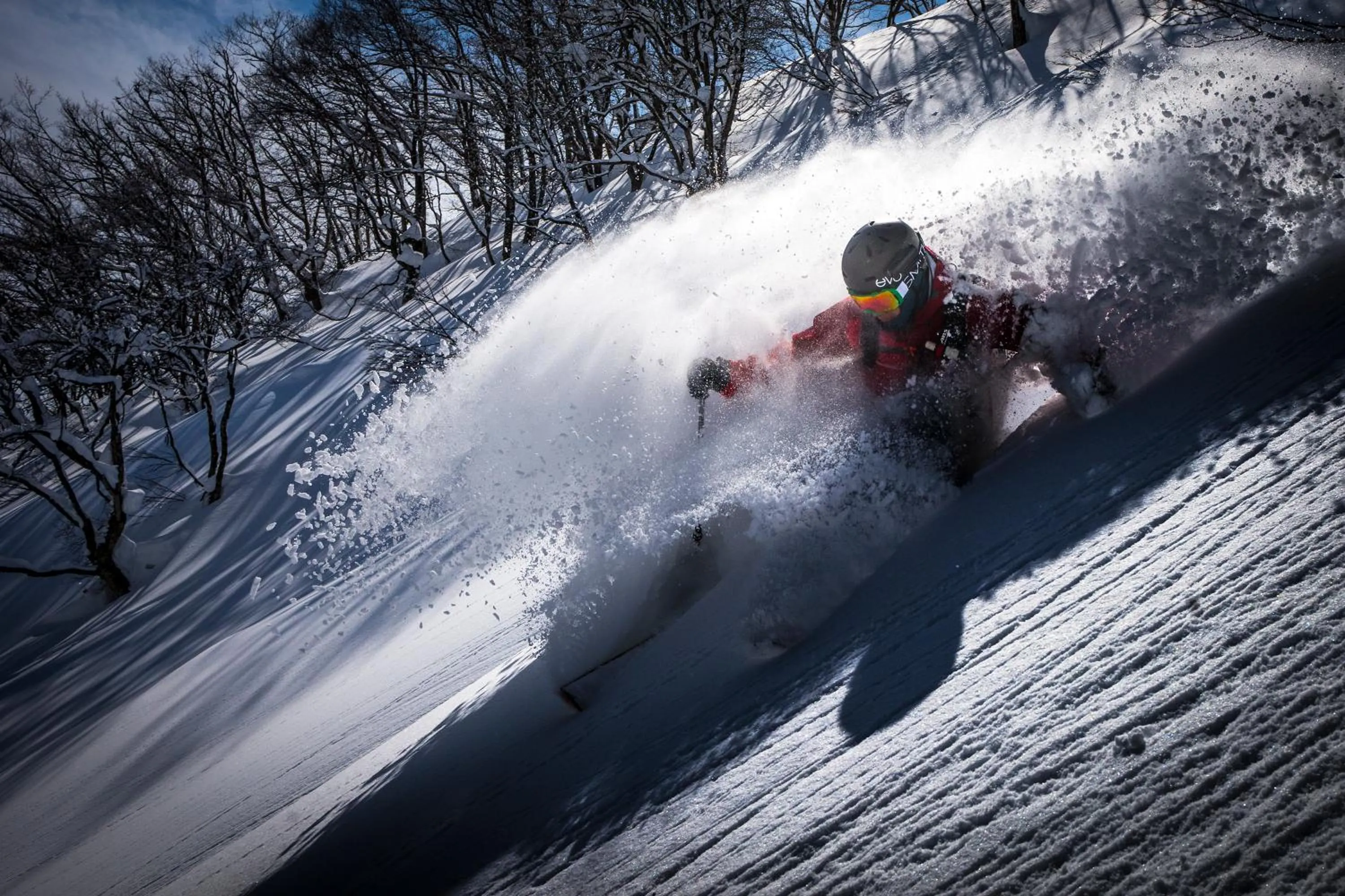 Skiing in Morino Lodge - Hakuba