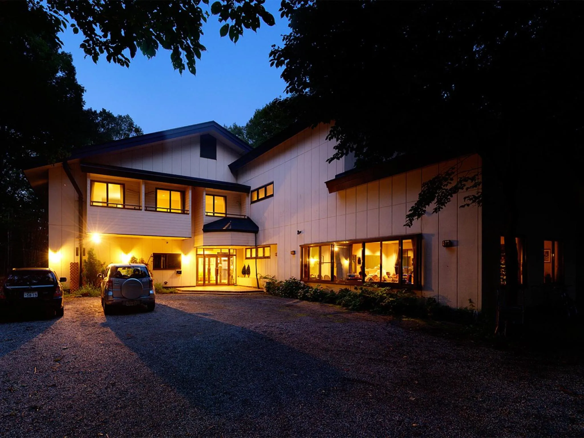 Facade/entrance in Morino Lodge - Hakuba