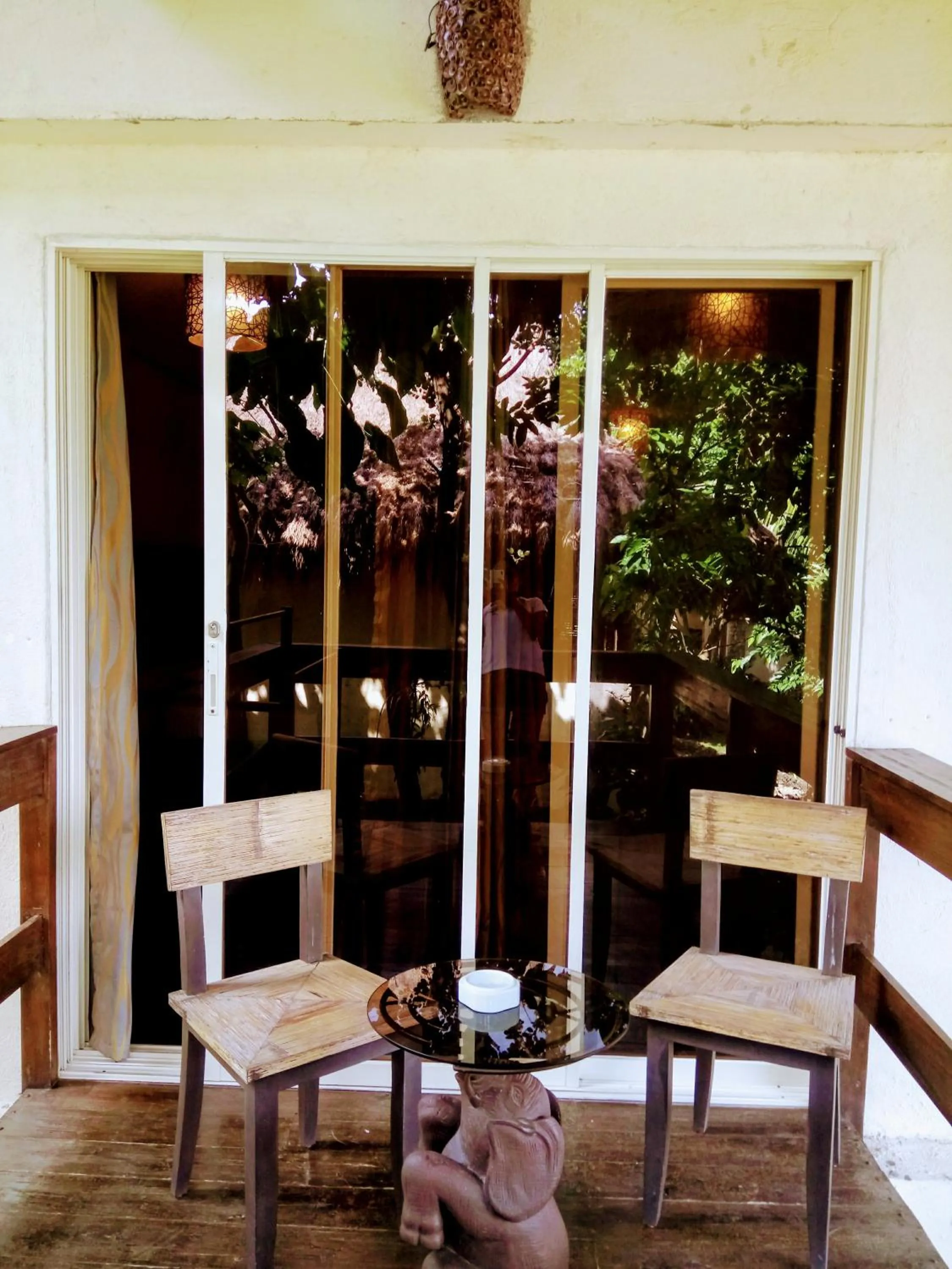 Balcony/Terrace in Angelina Beach Resort & Italian Restaurant Malapascua