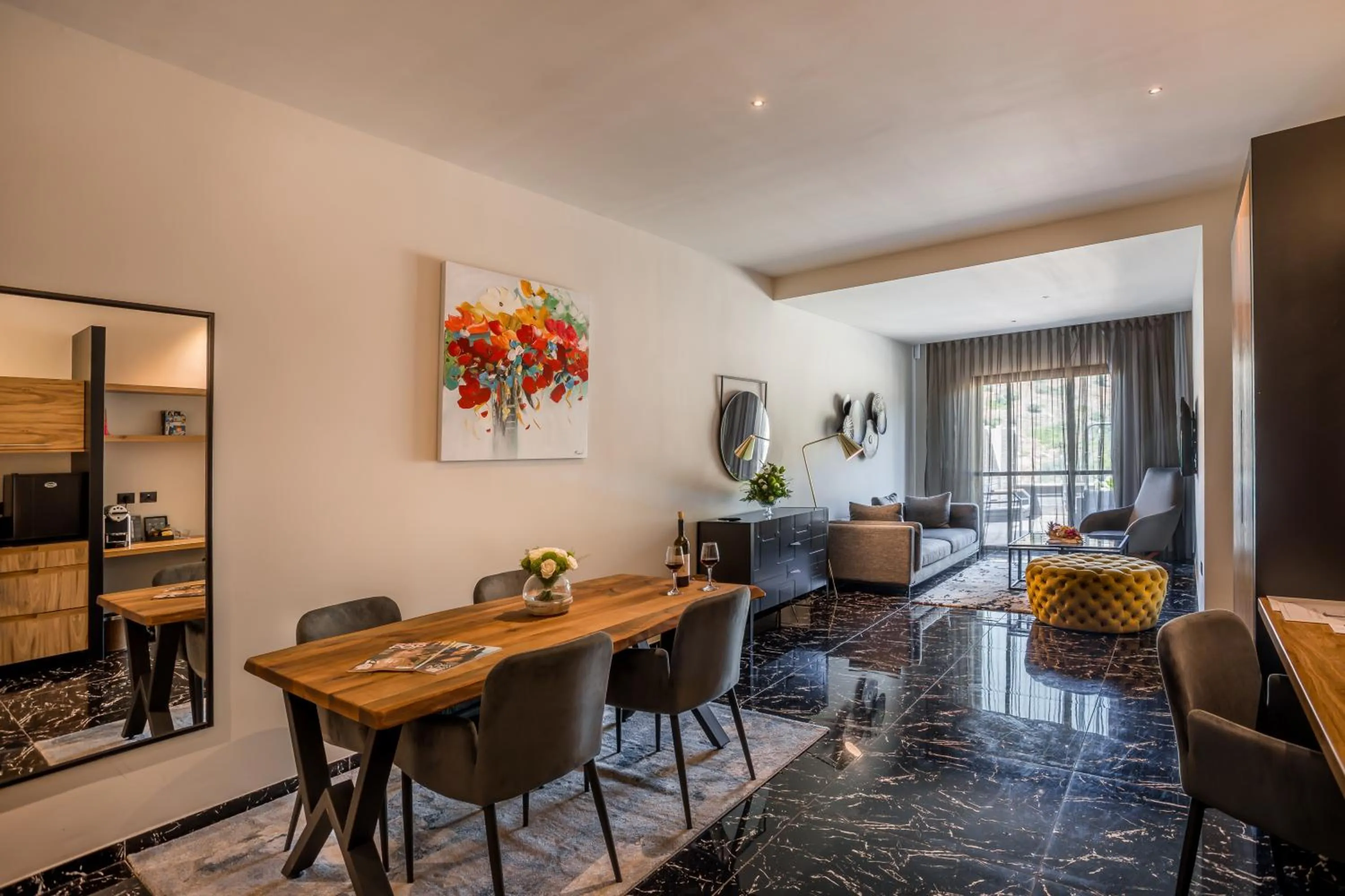 Seating area in Kedem Hotel - Adults Only