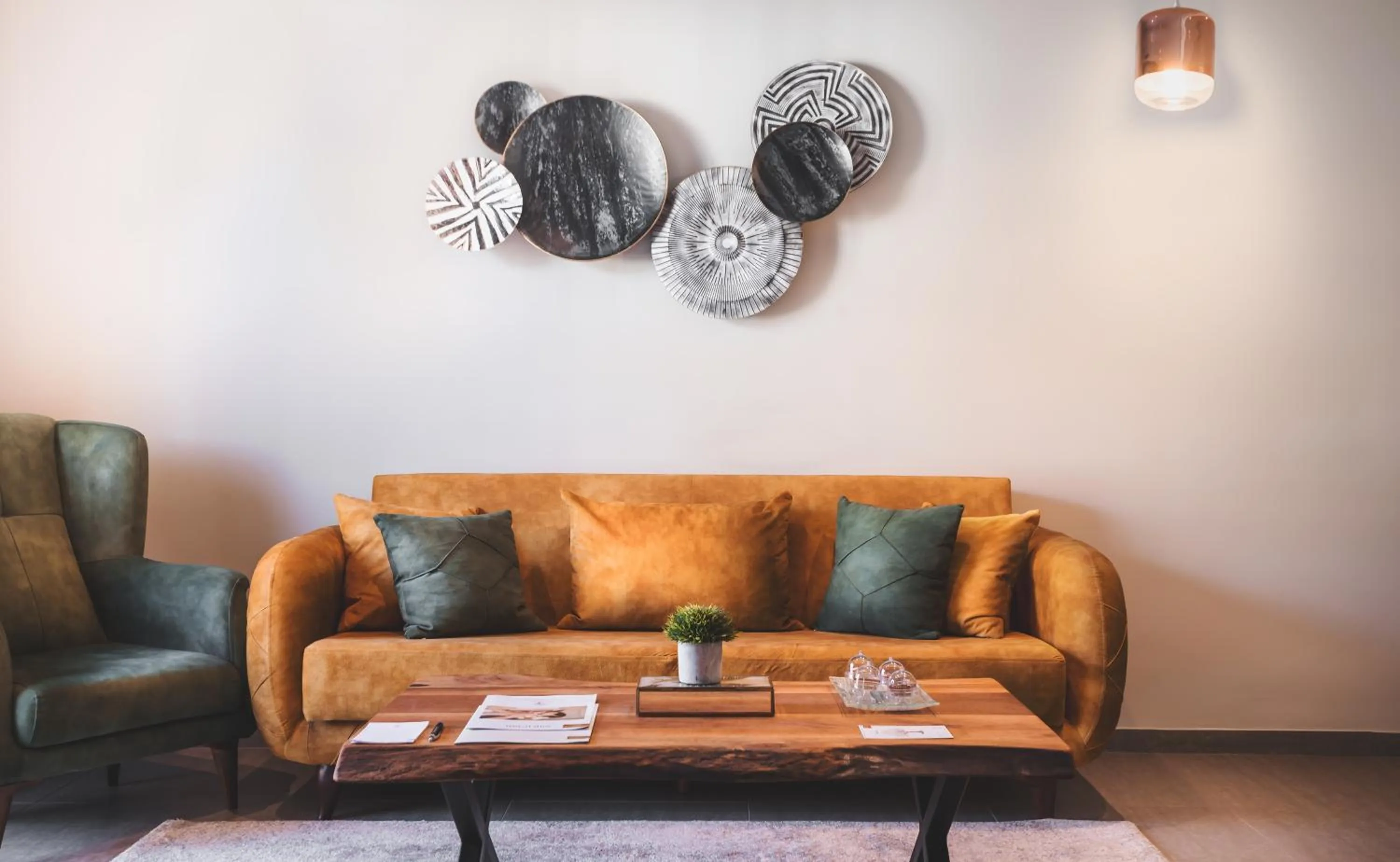 Seating area in Kedem Hotel - Adults Only