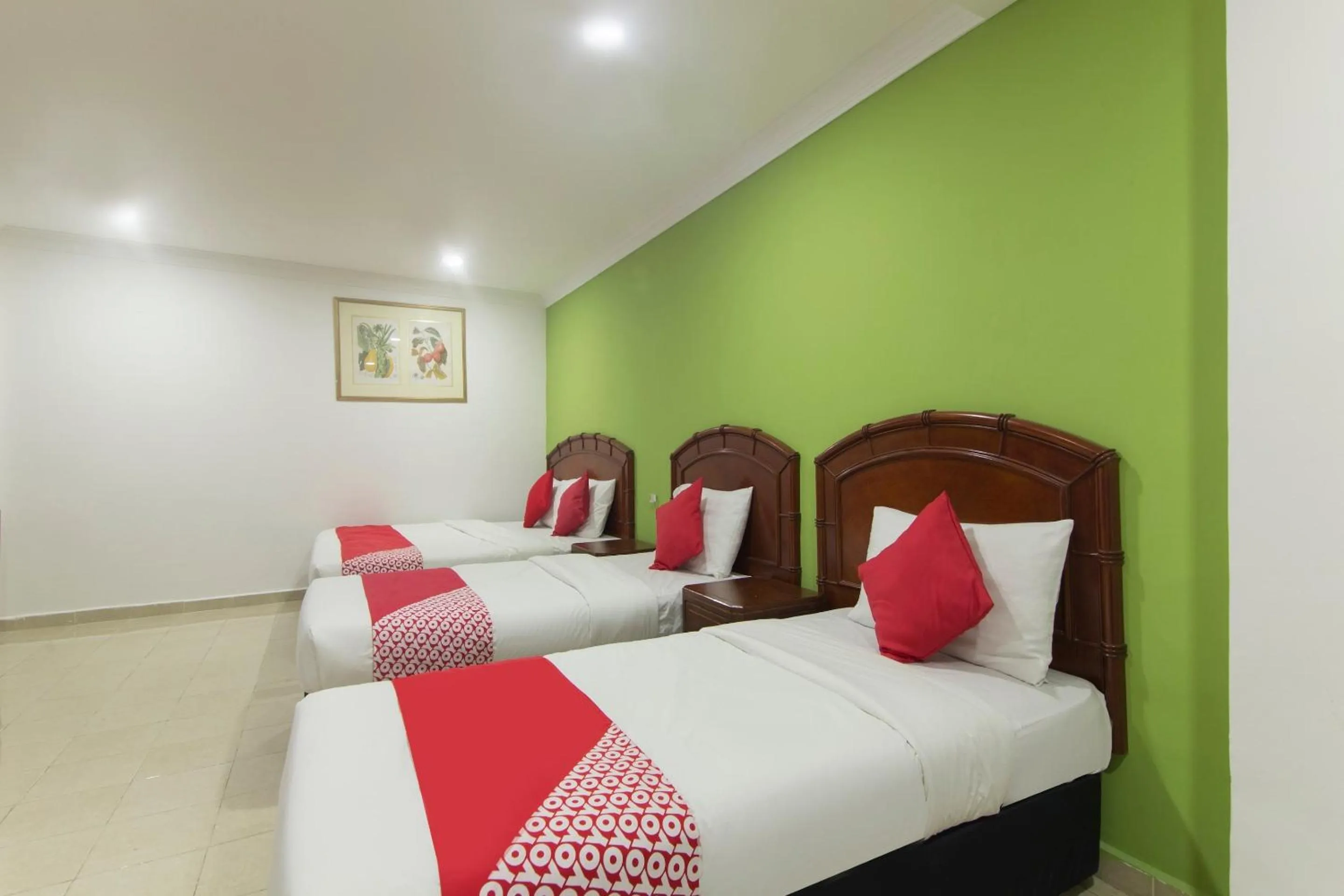 Bedroom in OYO 805 Hotel Run Star