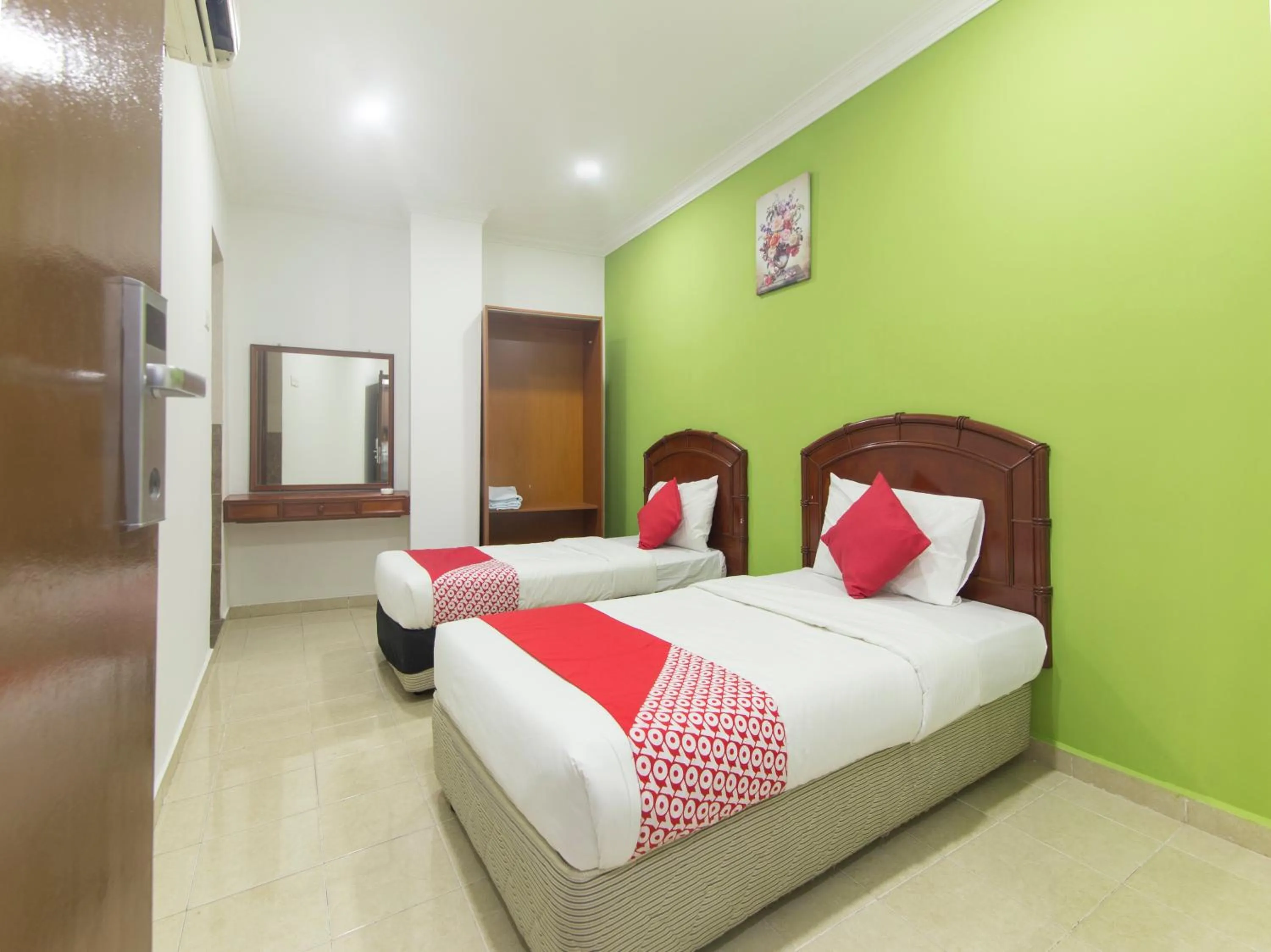 Bedroom in OYO 805 Hotel Run Star