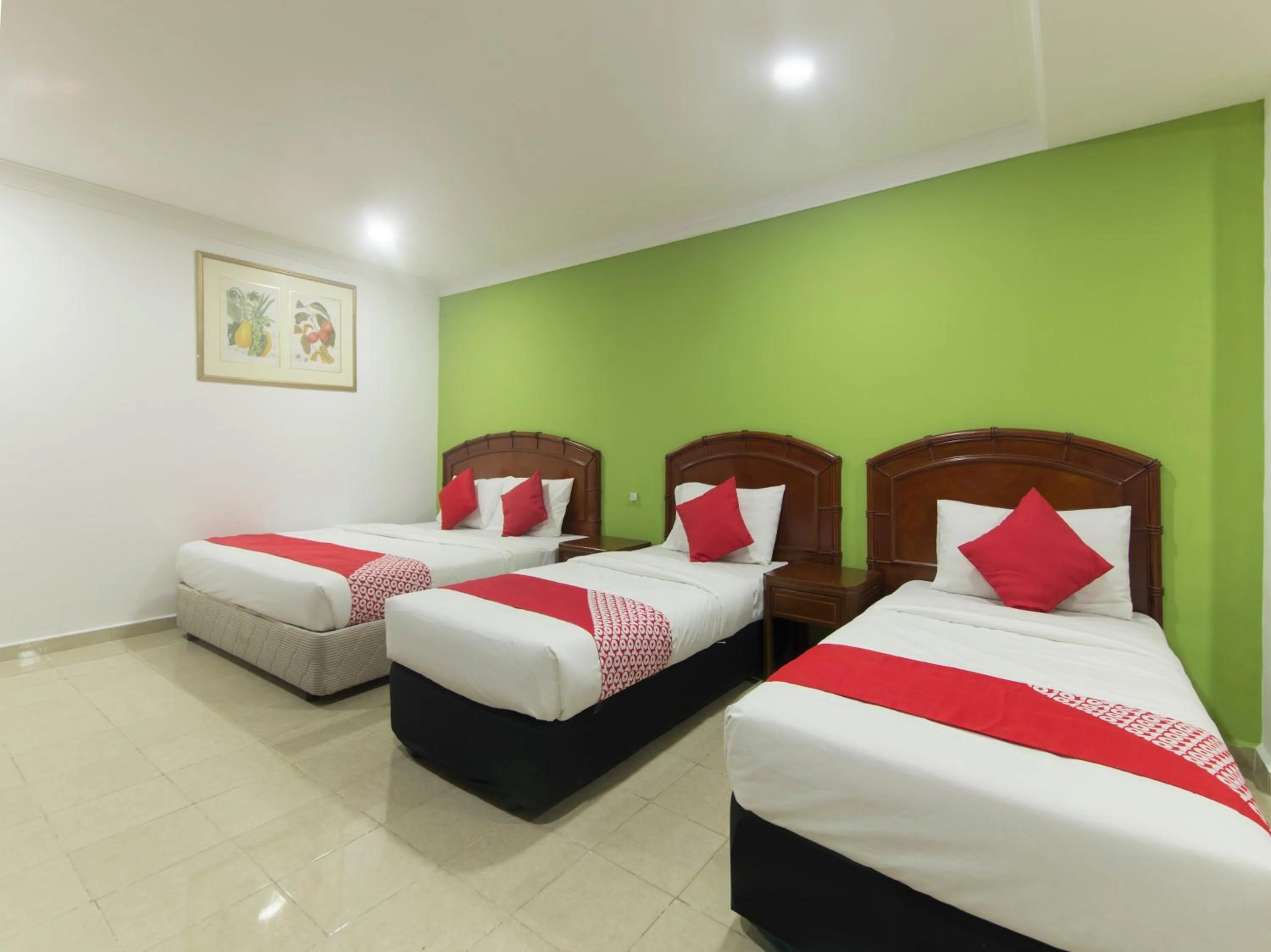 Bedroom in OYO 805 Hotel Run Star