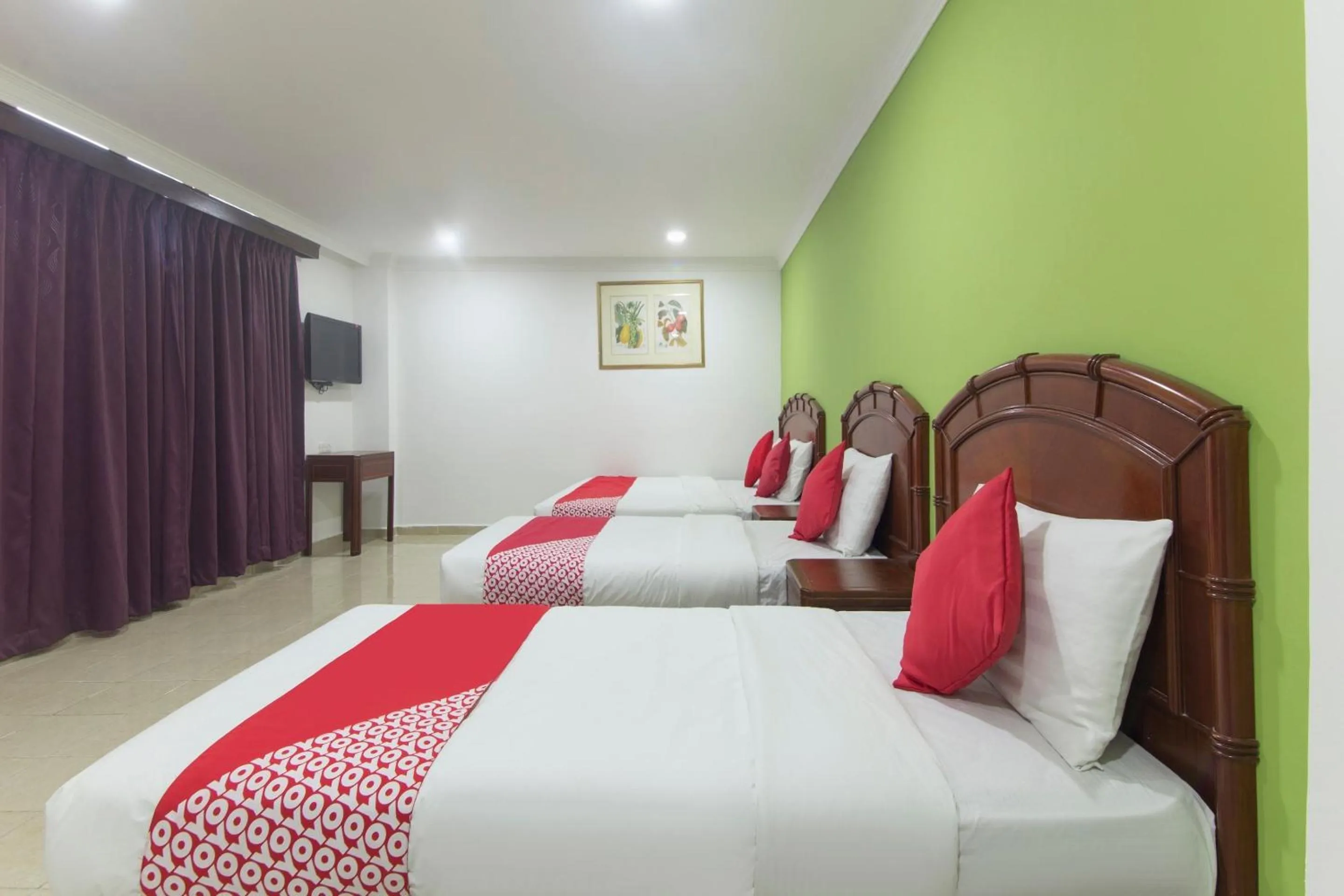 Bedroom in OYO 805 Hotel Run Star