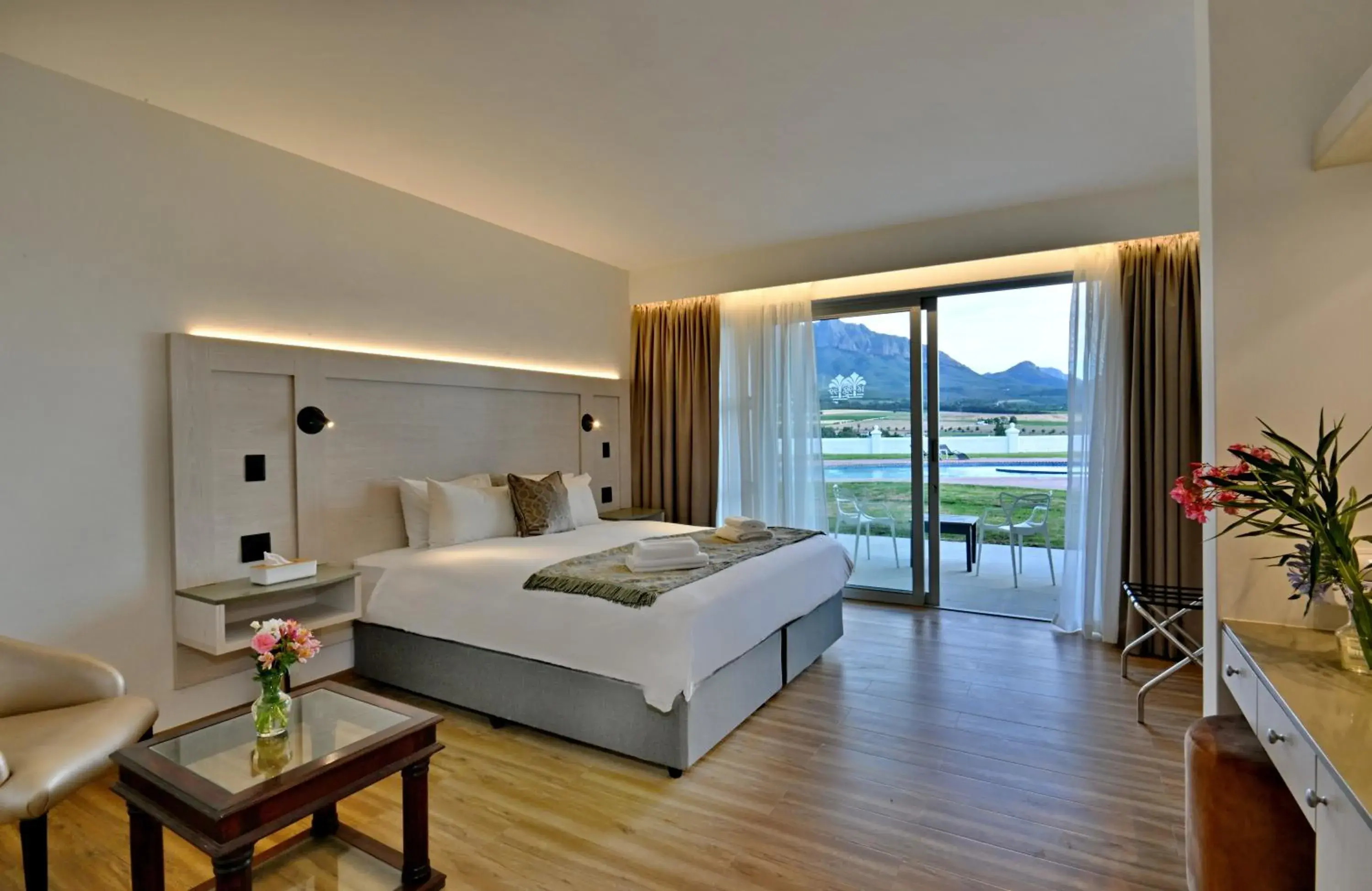 Double or Twin Room with Terrace - single occupancy in Val Du Charron Wine & Leisure Estate Double or Twin Room with Terrace - single occupancy in Val Du Charron Wine & Leisure Estate